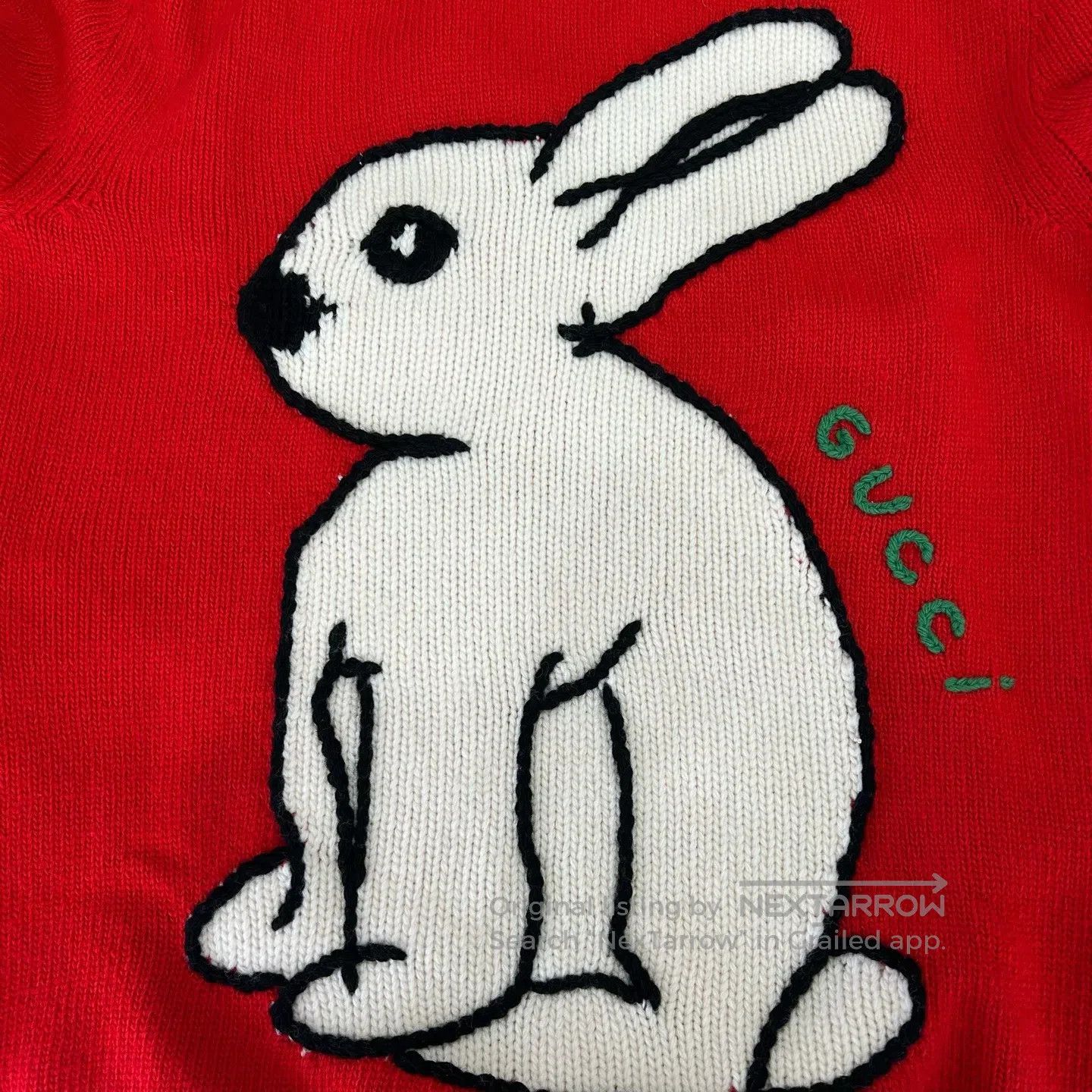Gucci Guicci Rabbit pattern pullover sweater Size XXS / US 00 / IT 34 - 6 Thumbnail