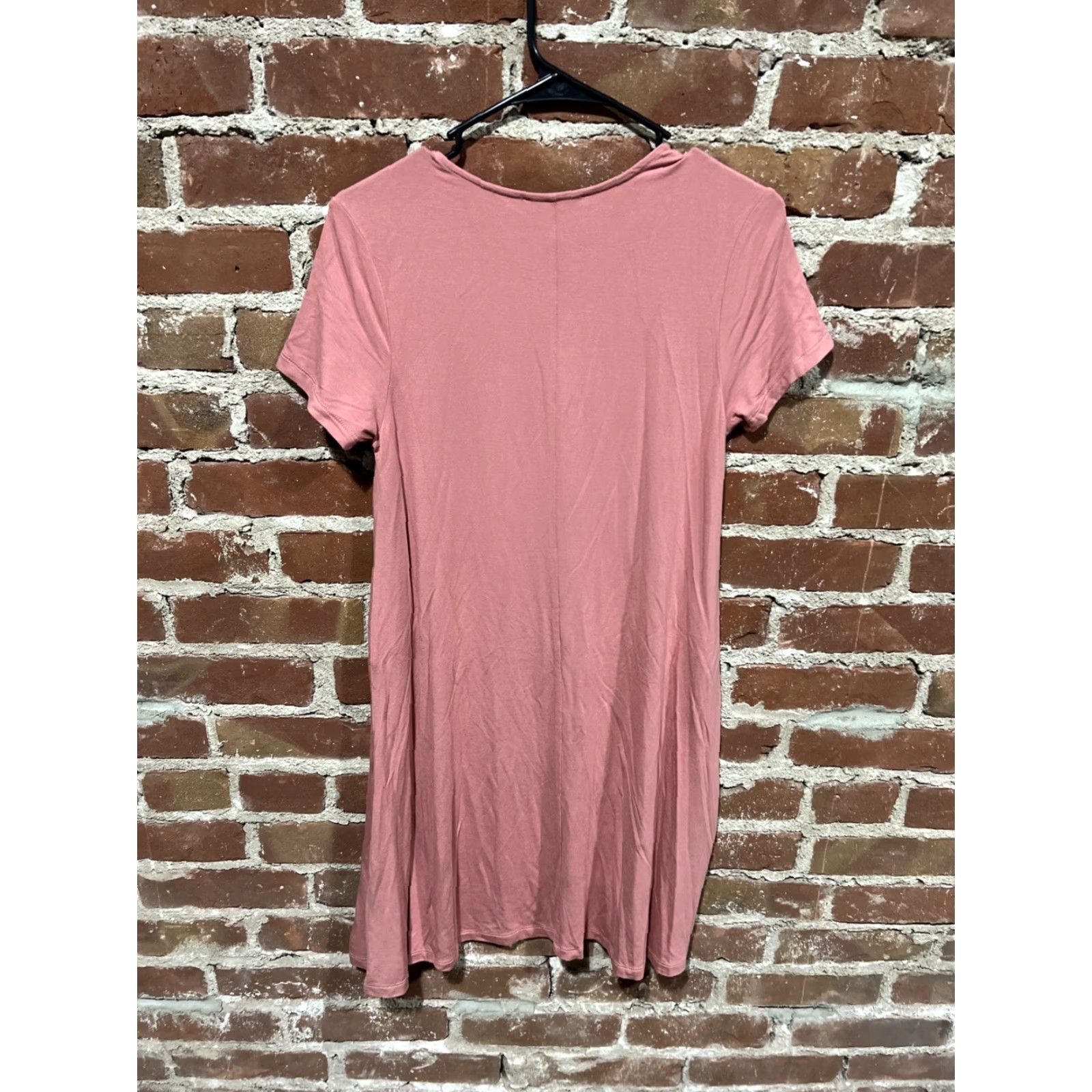 Vintage VINTAGE American Tall Dress Shirt Dress Sleeveless V-Neck Pink S Small Tall Women Summer Spring Gauze Viscose Spandex Side Slit Long Size S / US 4 / IT 40 - 3 Thumbnail
