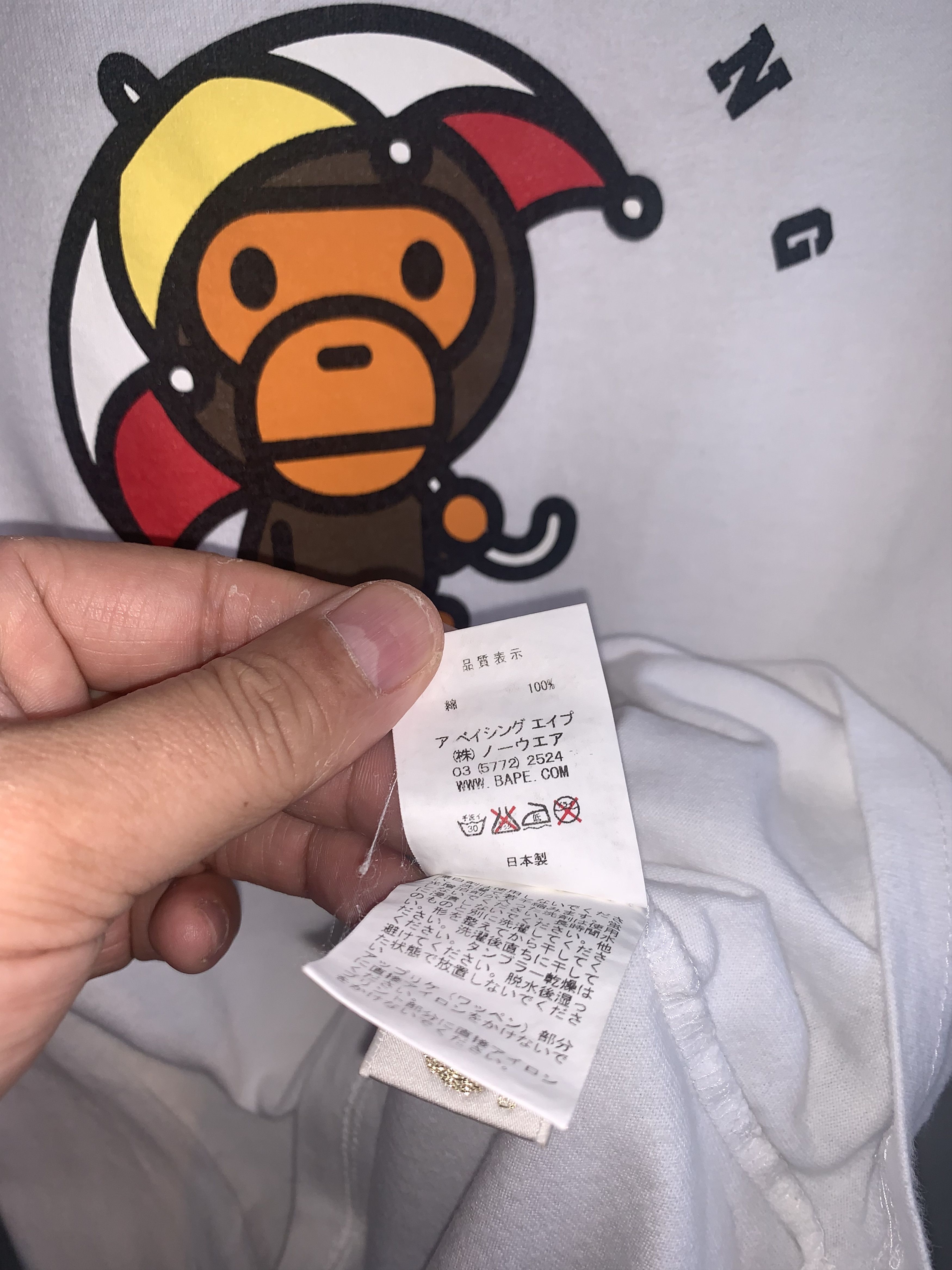 Bape A Bathing Ape Baby Milo Vintage Shirt Size S / US 4 / IT 40 - 7 Thumbnail