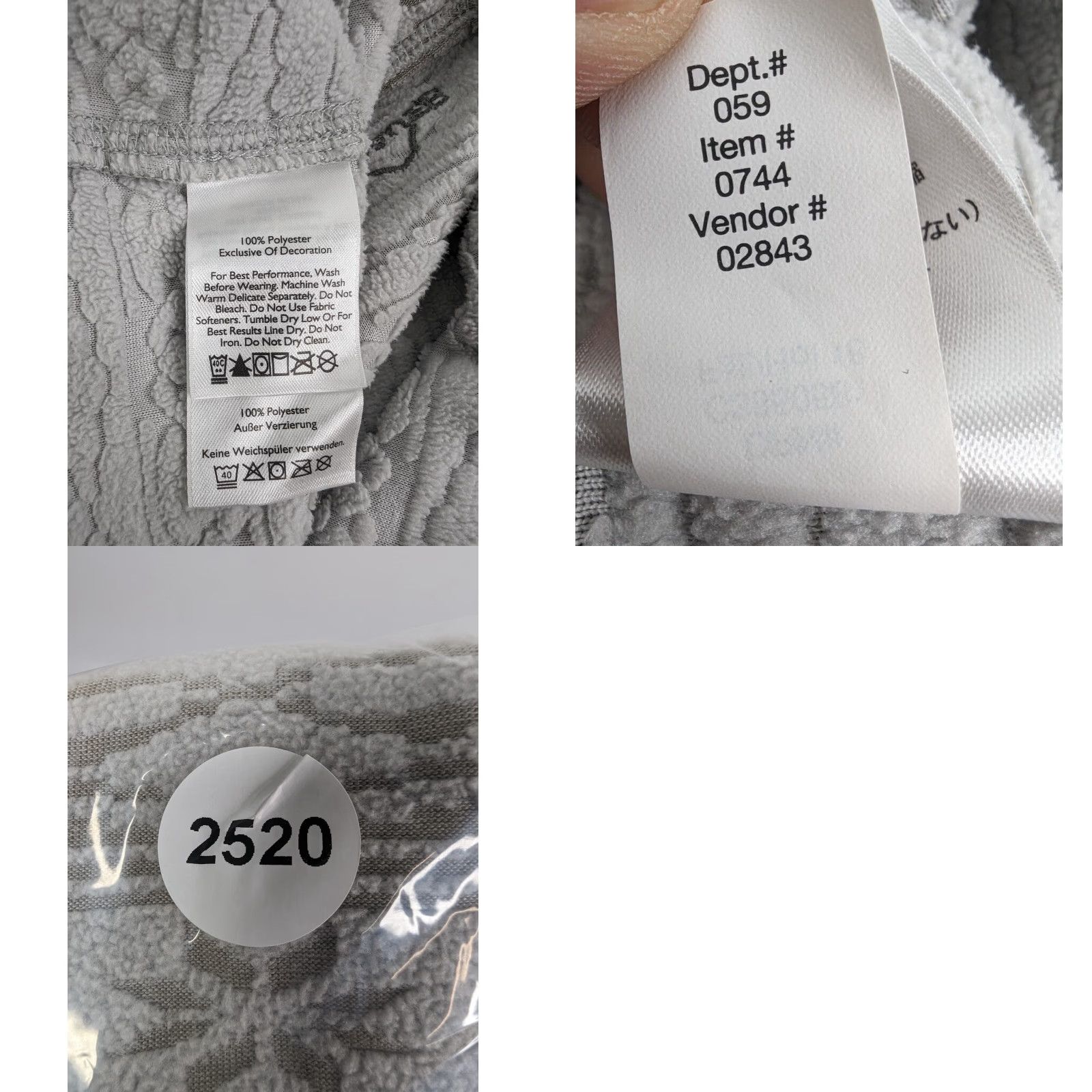 Eddie Bauer Eddie Bauer Sweater Women's Medium White Aztec Fair Isle Print 1/4 Zip Pullover Size M / US 6-8 / IT 42-44 - 8 Thumbnail