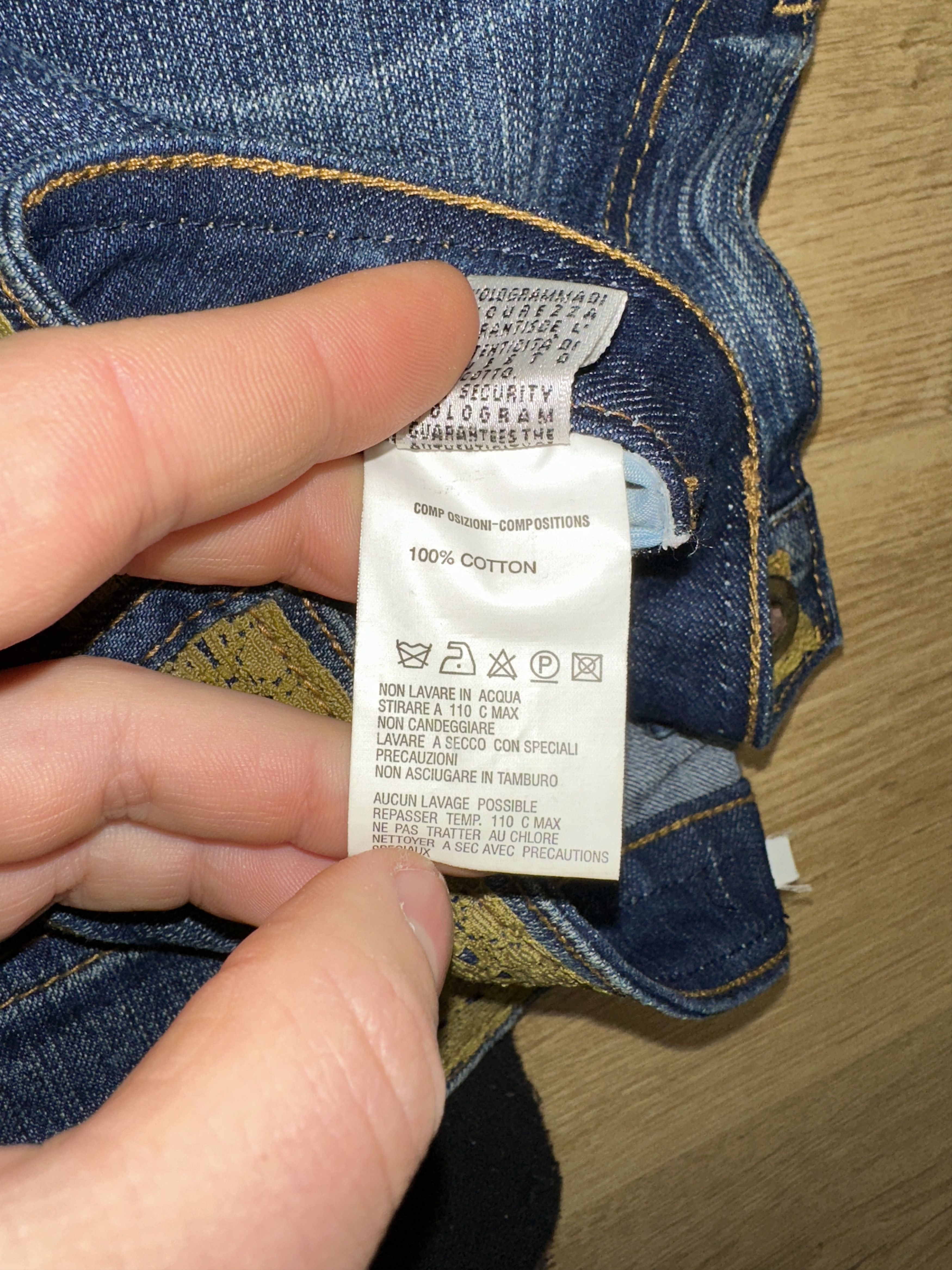 Roberto Cavalli Archive ROBERTO CAVALLI Y2K Embroidered Bootcut Jeans 48 IT Size US 32 / EU 48 - 13 Thumbnail
