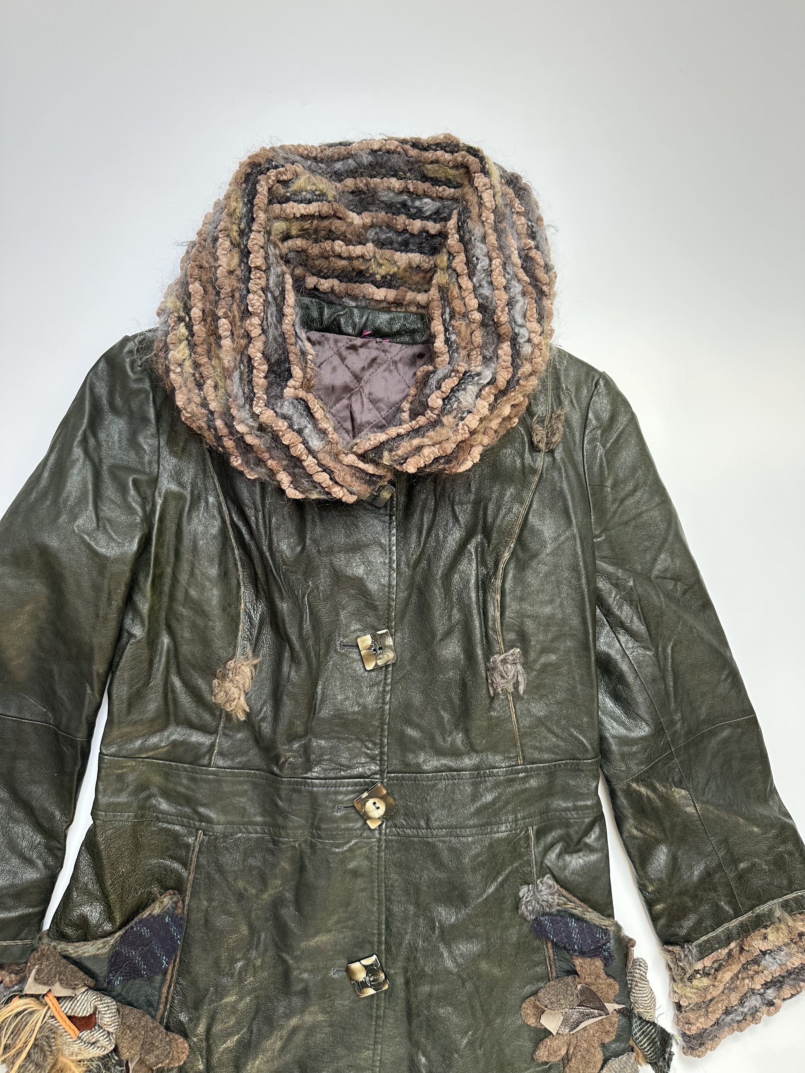 Other Save The Queen Leather Avant Garde Coat jacket Size M / US 6-8 / IT 42-44 - 2 Thumbnail