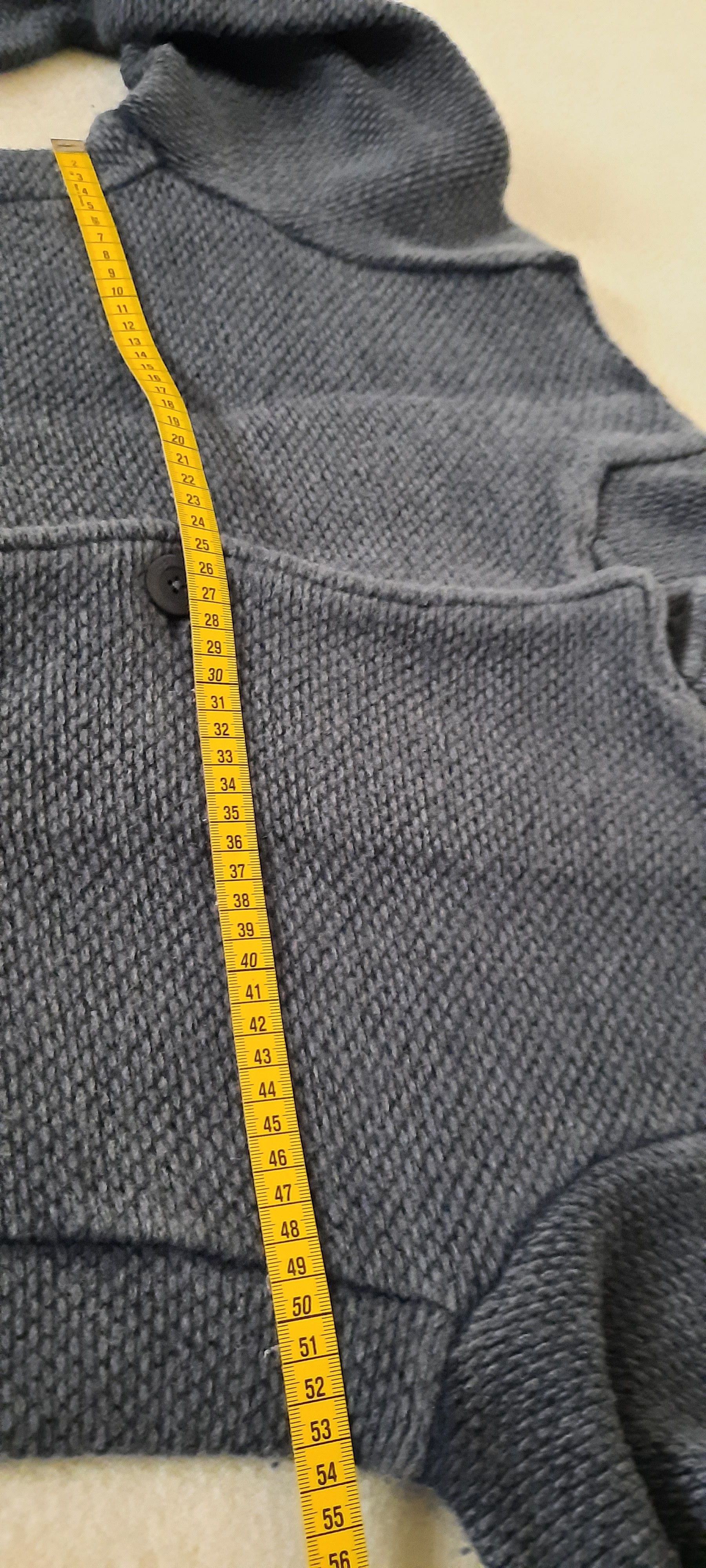 GAS GAS Men's Cardigan Wool Jacket Blue 48 Size US M / EU 48-50 / 2 - 19 Thumbnail