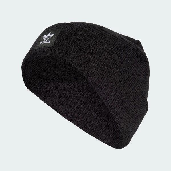 Adidas HAT Adicolor Originals ED8712 CUFF KNIT OSFM BLACK Size ONE SIZE - 6 Thumbnail