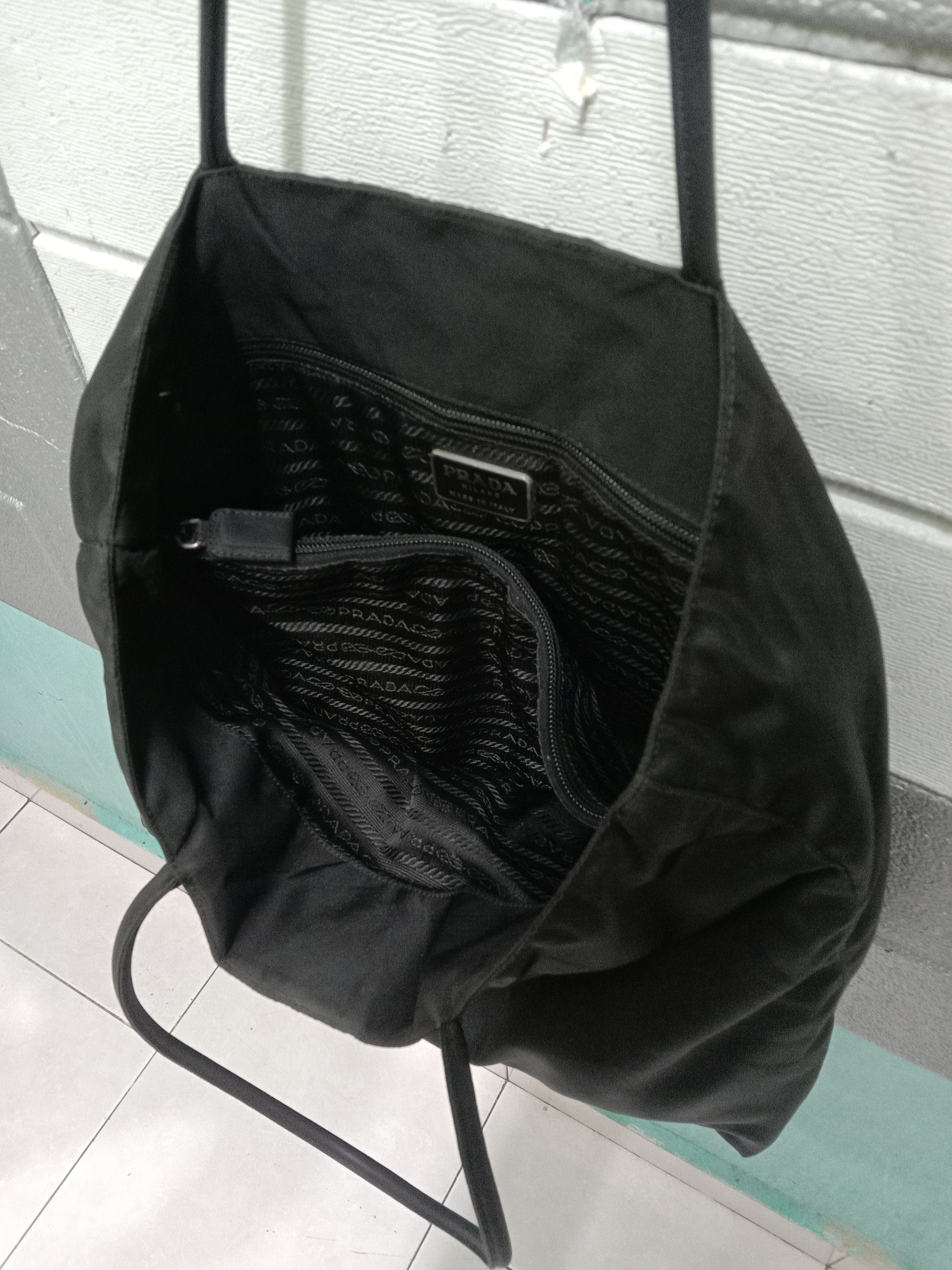 Prada Authentic Prada Shoulder Tessuto City Bag Size ONE SIZE - 8 Thumbnail