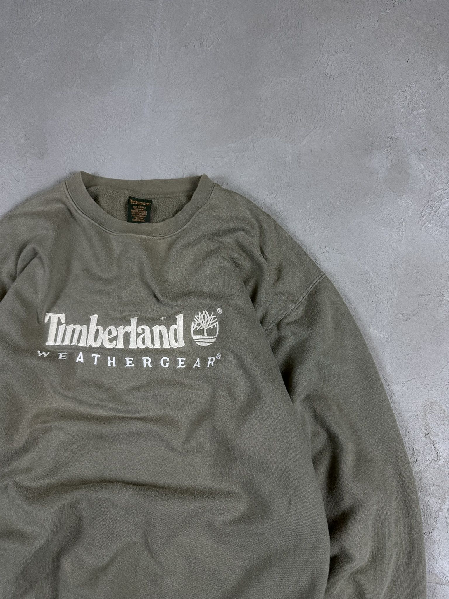 Timberland Vintage Y2k Timberland Boxy Oversized Spellout Sweatshirt Size US L / EU 52-54 / 3 - 7 Thumbnail