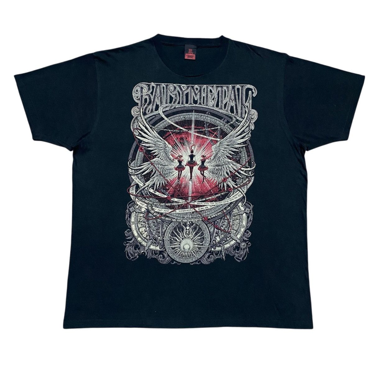Band Tees × Japanese Brand Baby Metal World tour Fox God Crew