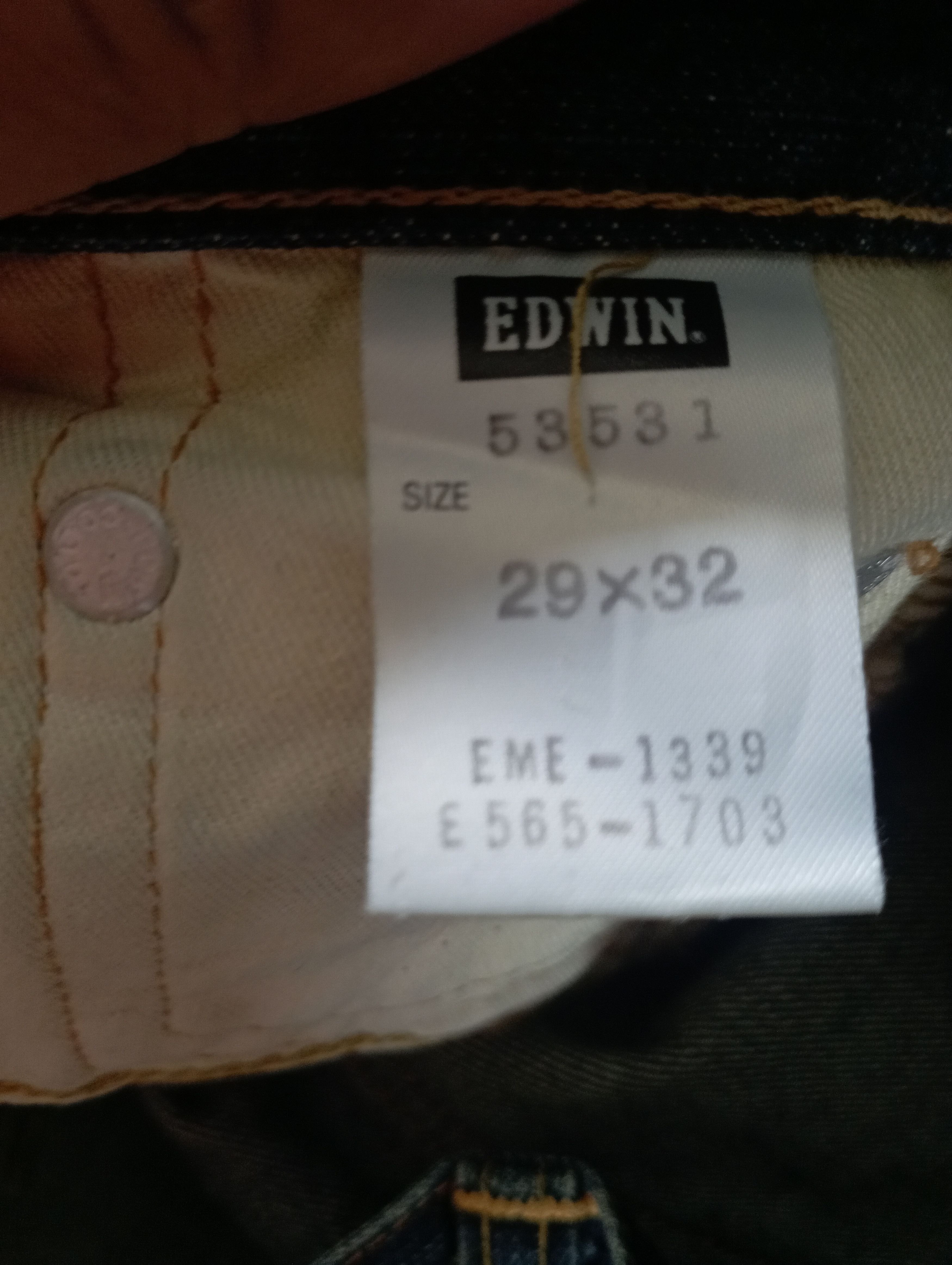Edwin Flare Jeans Japan Edwin 503 Stone Wash Bootcut Jeans Size 29" - 16 Thumbnail