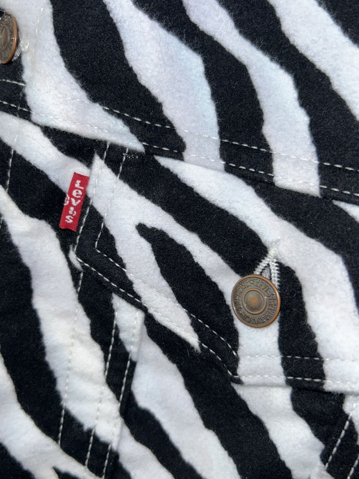 Levi's × Supreme Supreme Levi’s Moleskin Trucker Jacket FW15 size Medium NEW Size US M / EU 48-50 / 2 - 3 Thumbnail