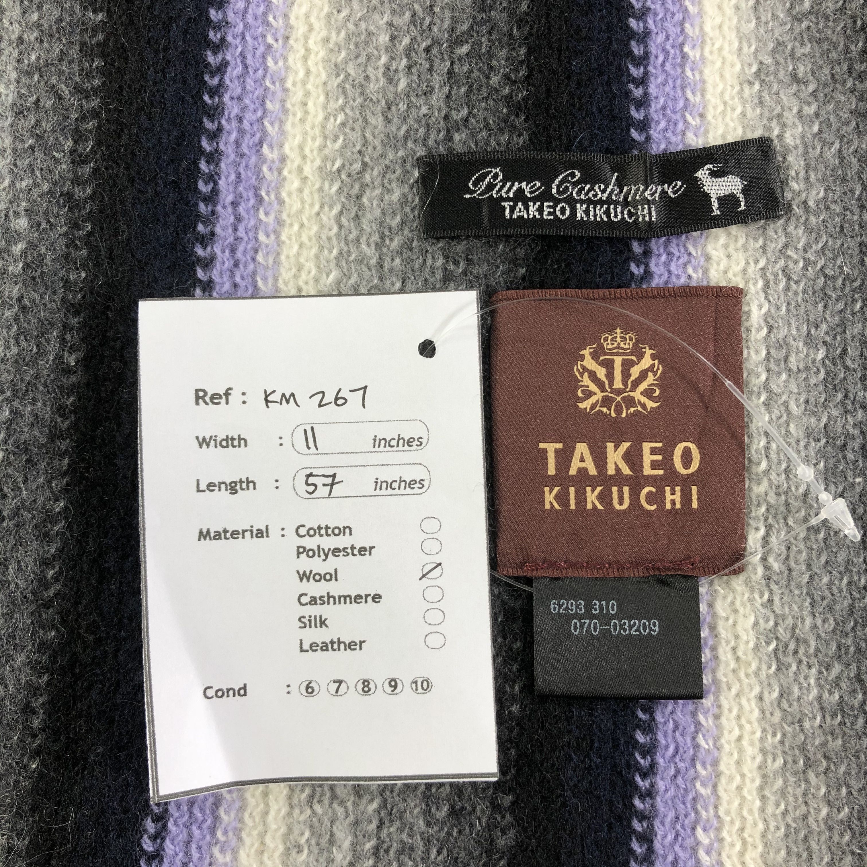 Takeo Kikuchi Takeo Kikuchi Scarf / Muffler / Neckwear - KM267 Size ONE SIZE - 5 Thumbnail