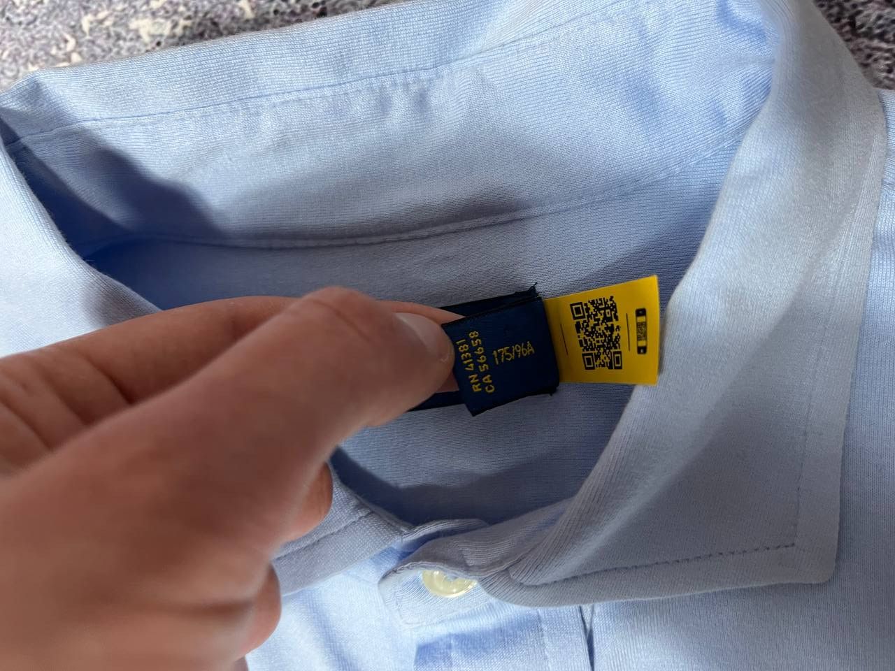 Polo Ralph Lauren Polo Ralph Lauren Button Down Classic Fit Shirt QR-Code Size US M / EU 48-50 / 2 - 13 Thumbnail