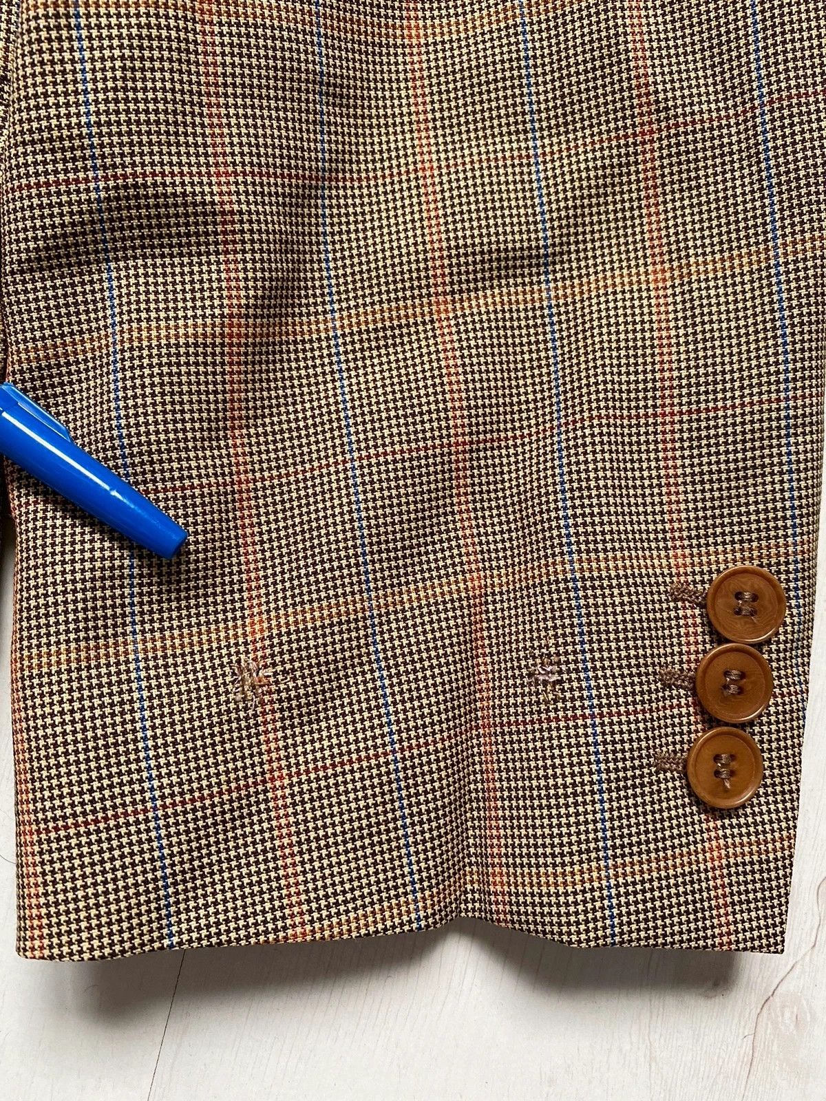 Burberry Burberry London Deadstock NWT Blazer Smoking Suit Plaid Size 52L - 13 Thumbnail
