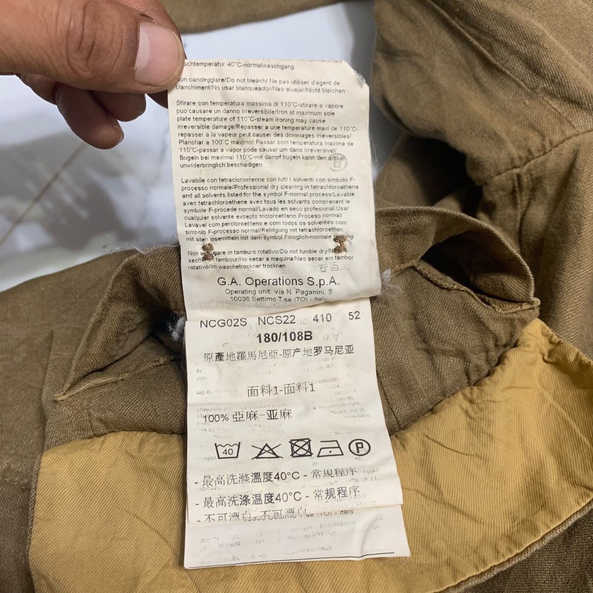 Armani Armani Collezioni Casual Jacket Size US L / EU 52-54 / 3 - 8 Thumbnail