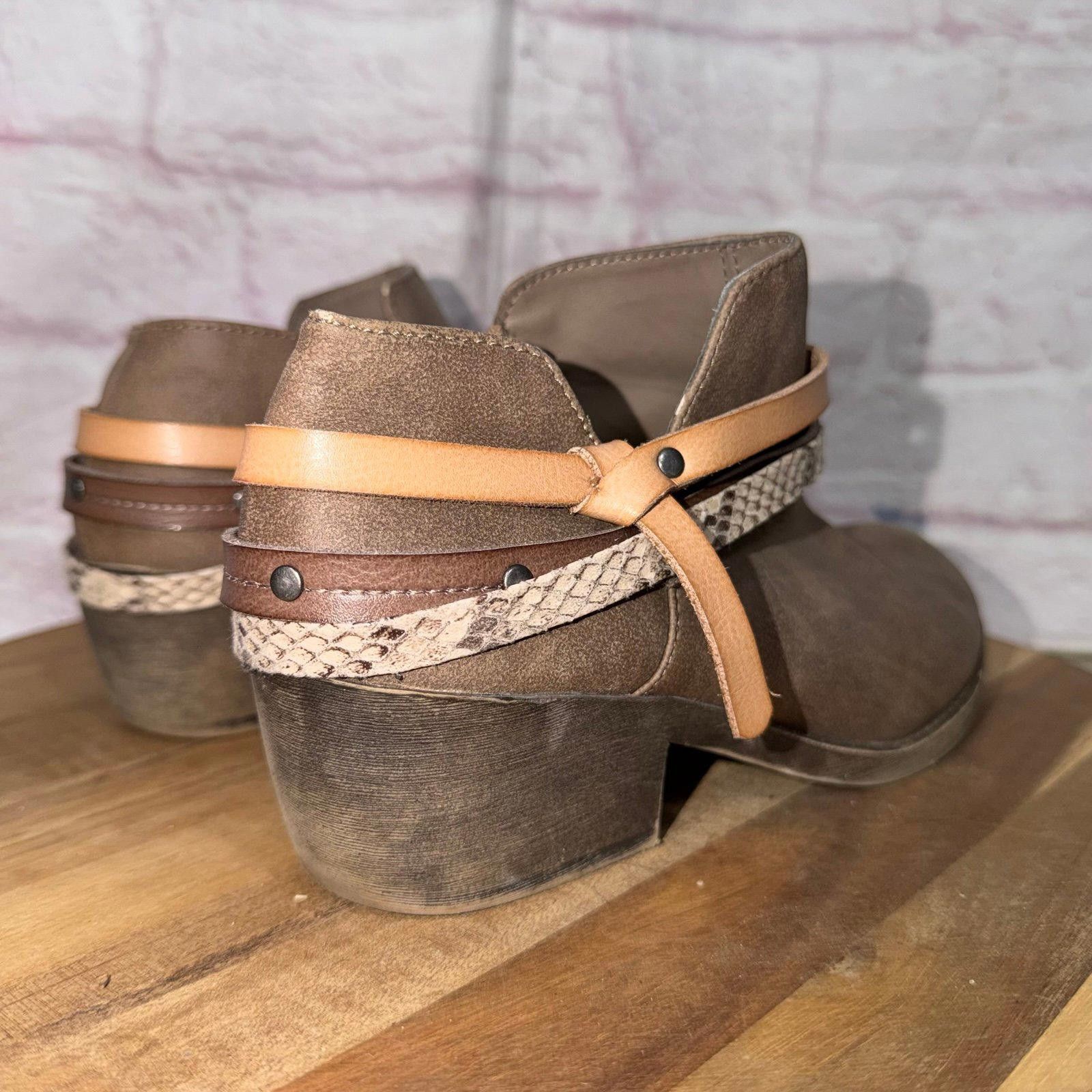 Other Jellypop Nashville Women's Ankle Boots in Brown Size 7 Size US 7 / IT 37 - 3 Thumbnail