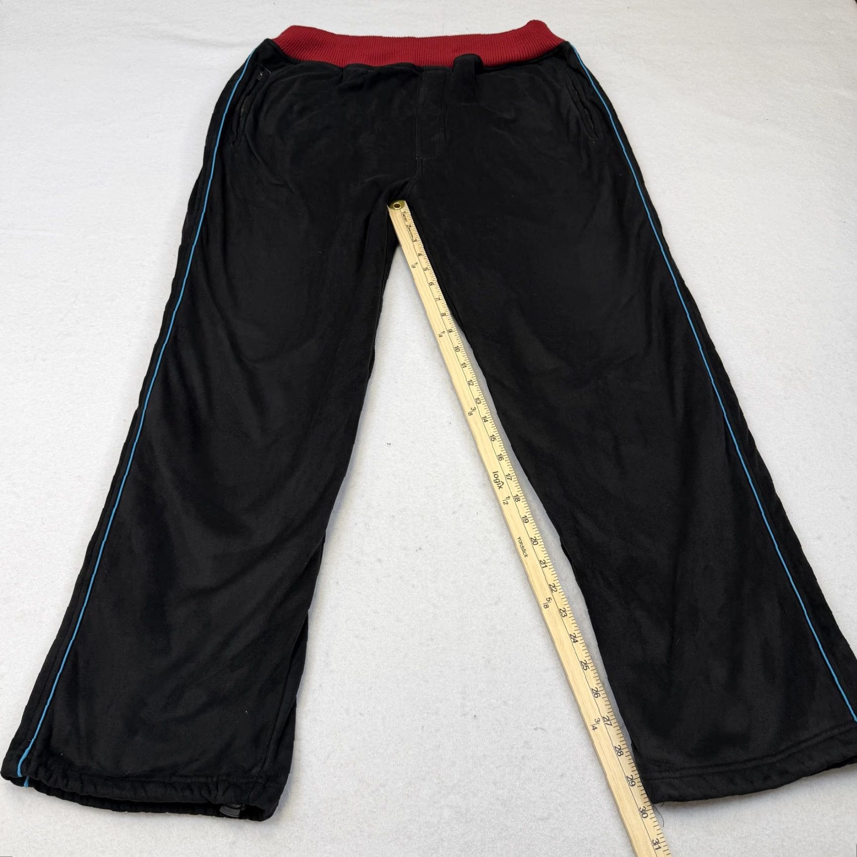 Vintage VINTAGE Imperious Sweatpants Mens 2XL Black Royal Warrior Gothic Y2K Urban Pants Regular 31in Inseam Drawstring Pockets Size US 39 - 3 Thumbnail