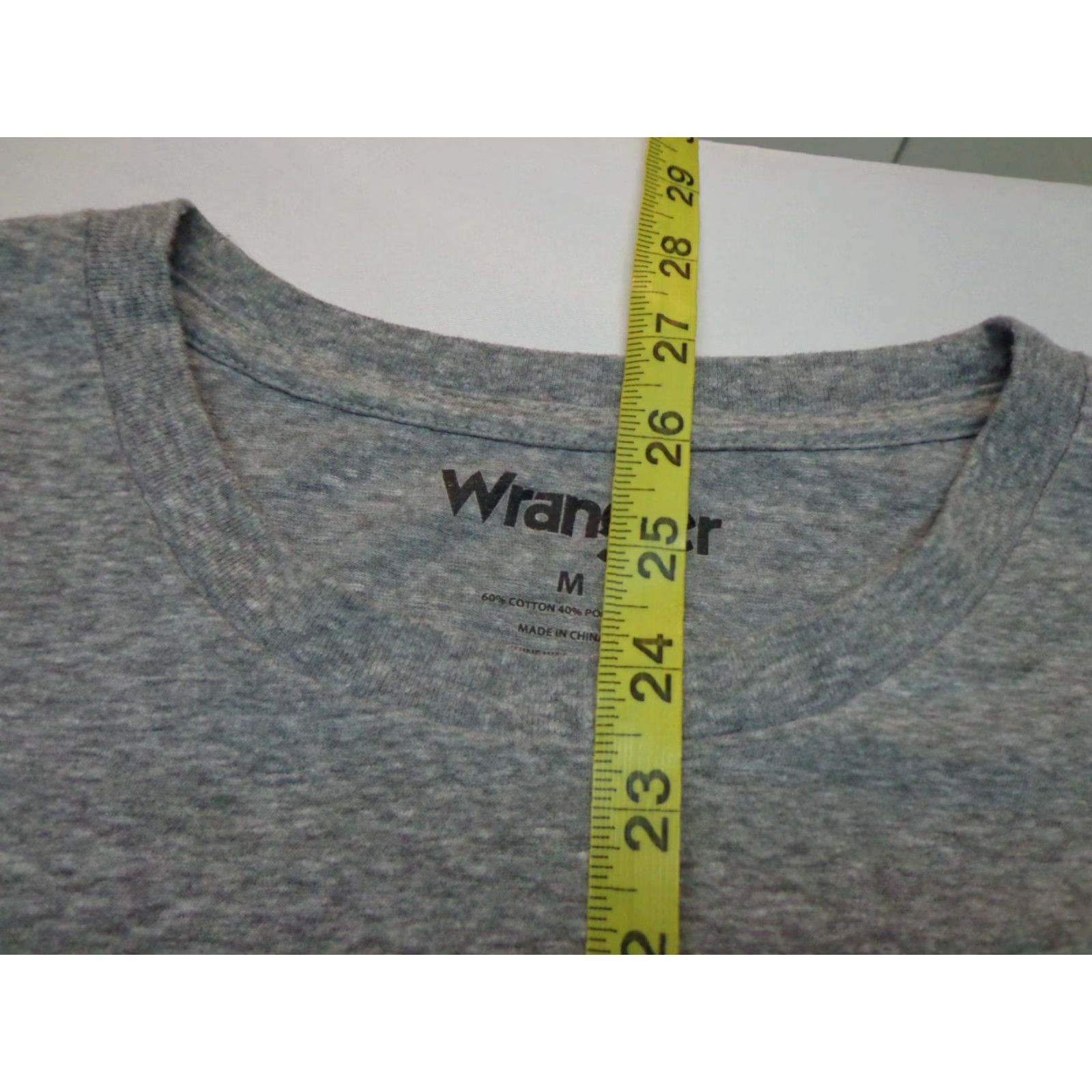 Wrangler Wrangler T-Shirt Mens Medium Gray US Flag Pickup Truck Graphic Short Sleeve Crew Neck Size US M / EU 48-50 / 2 - 5 Thumbnail
