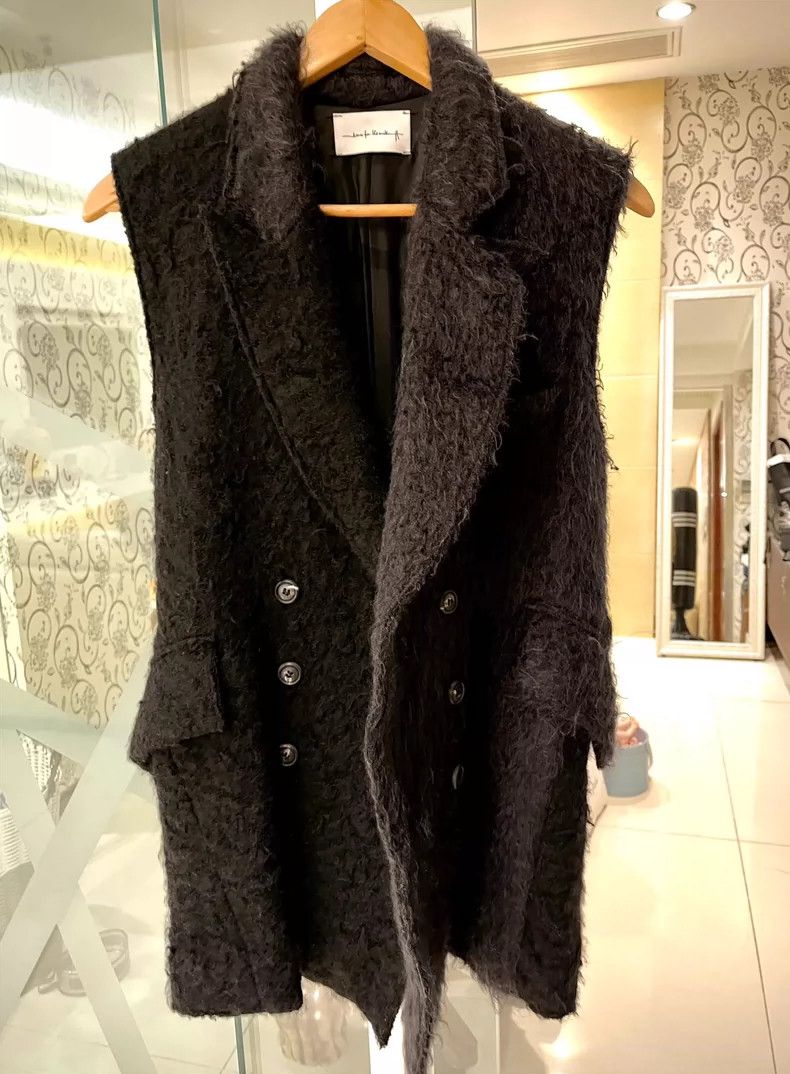 Song For The Mute Song For The Mute Mohair Wool Vest Jacket Size M / US 6-8 / IT 42-44 - 1 Thumbnail