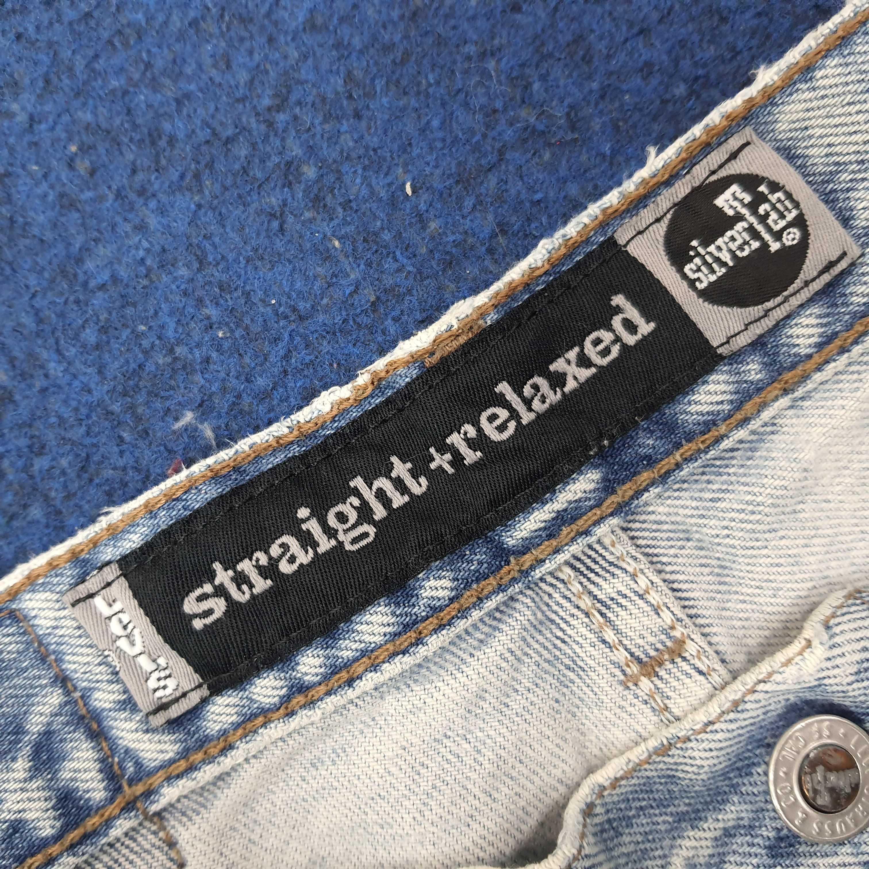 Levi's Vintage Levi's Silver Tab Straight Relaxed Fit Jeans C244N23 Size US 33 - 7 Thumbnail