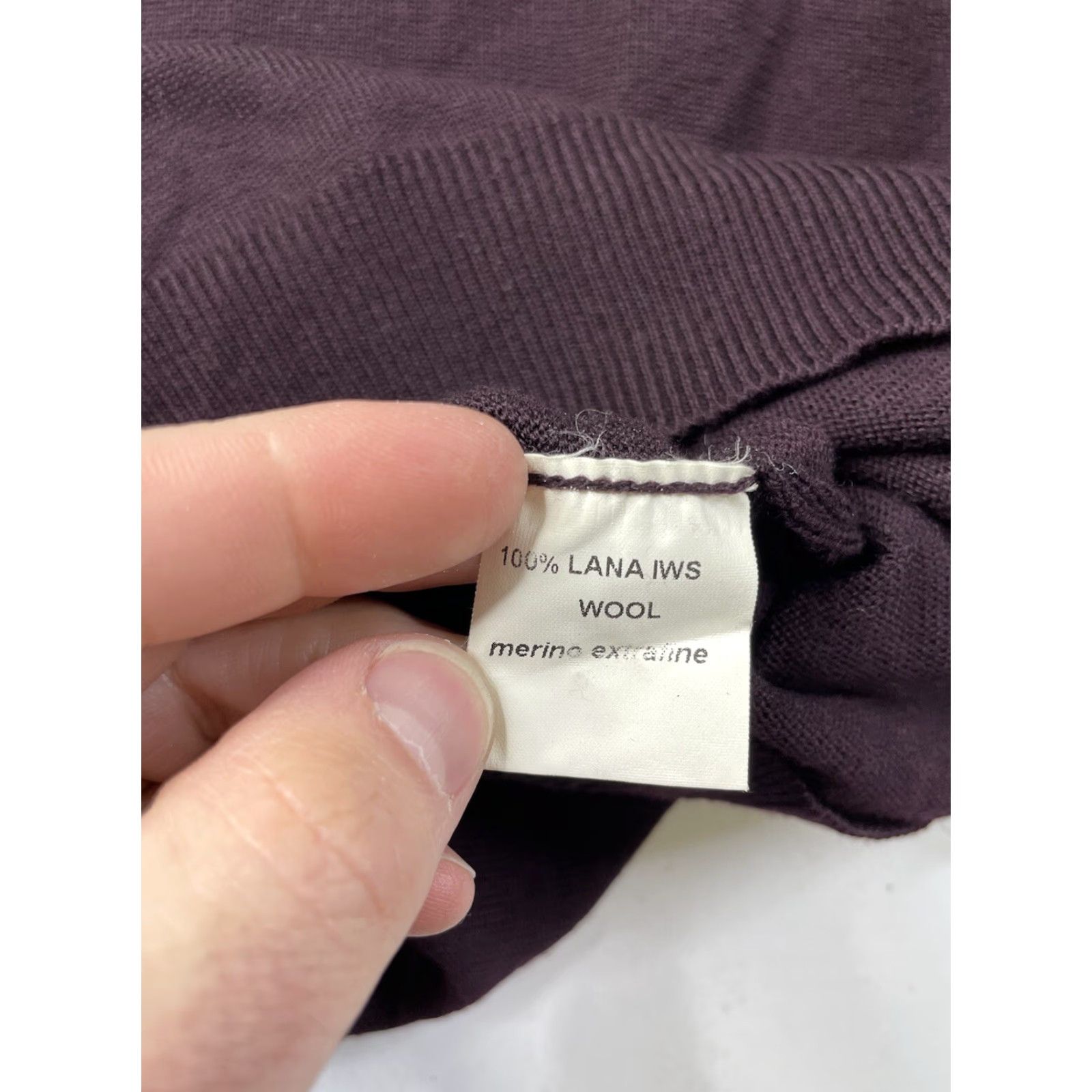 Vintage Peter Elliot Mens Sweater Pullover Purple Wool Long Sleeve Collared Size XXL Regular Classic Designer Sports M Size US XXL / EU 58 / 5 - 5 Thumbnail