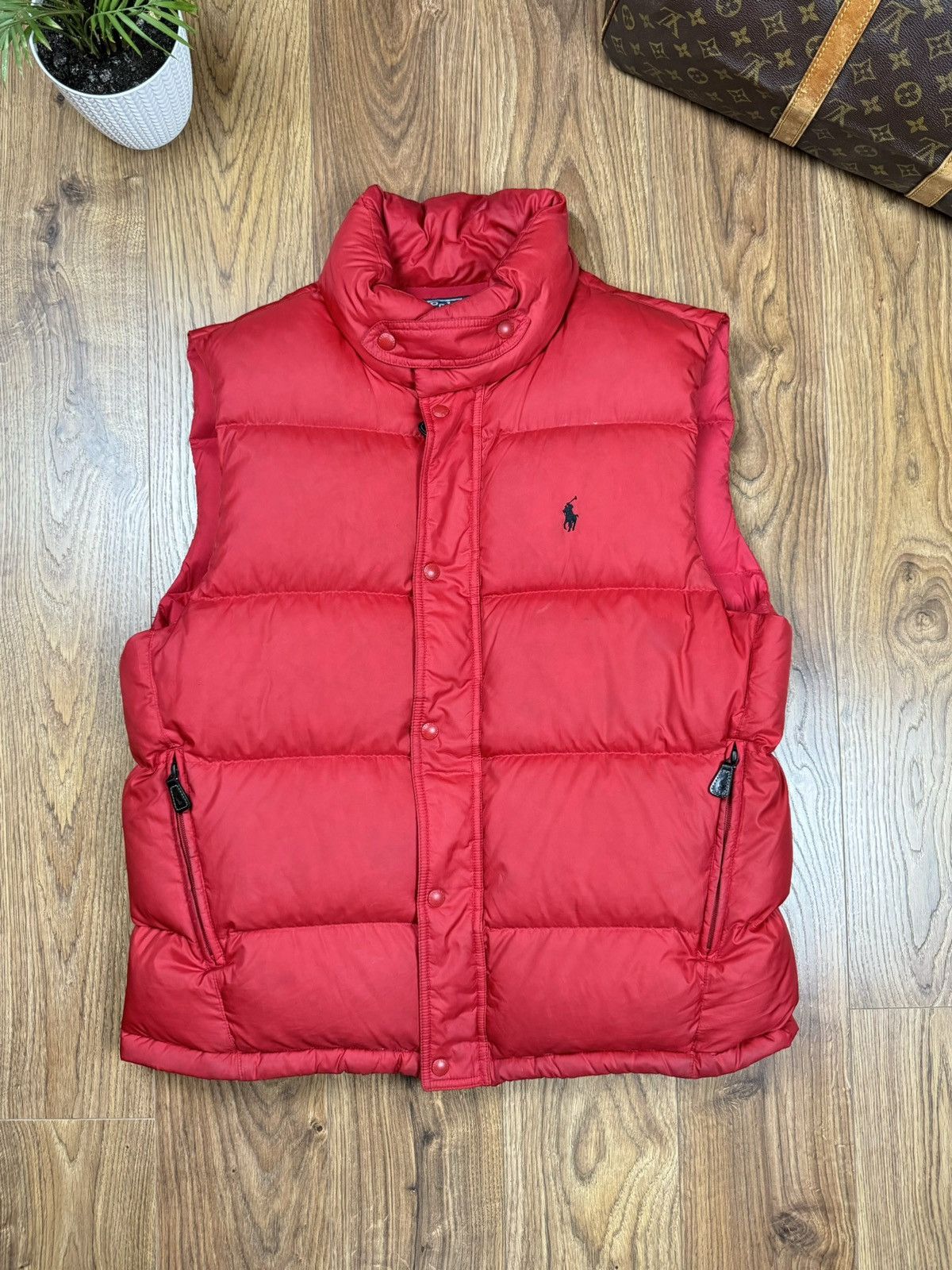 Polo Ralph Lauren Vintage down vest gilet Polo Ralph Lauren original item Size US L / EU 52-54 / 3 - 1 Thumbnail