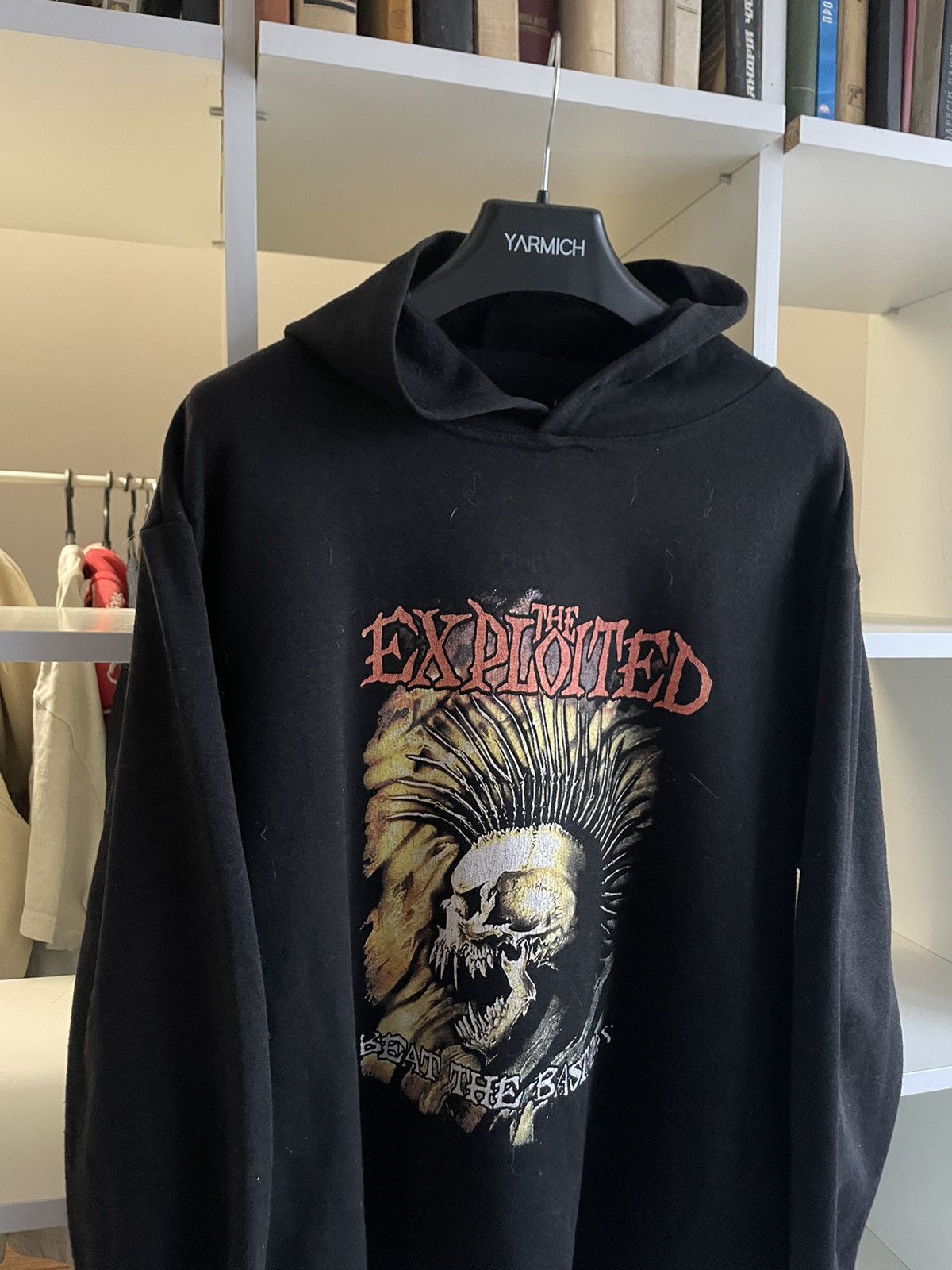 Band Tees × Vintage Vintage The Exploited Punk Band Hoodie Size US M / EU 48-50 / 2 - 3 Thumbnail