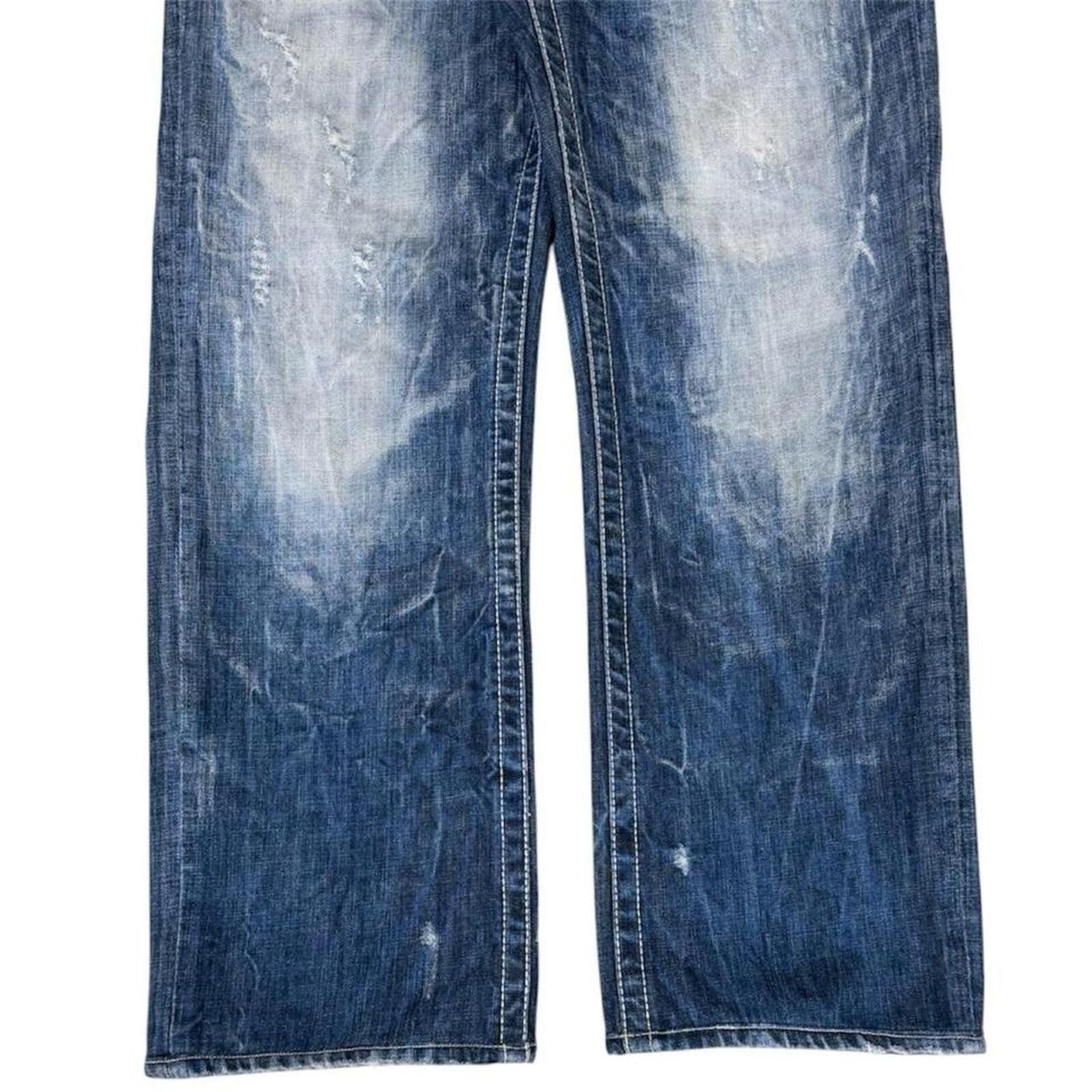 True Religion Buckaroo original vintage denim jeans Size US 33 - 6 Thumbnail