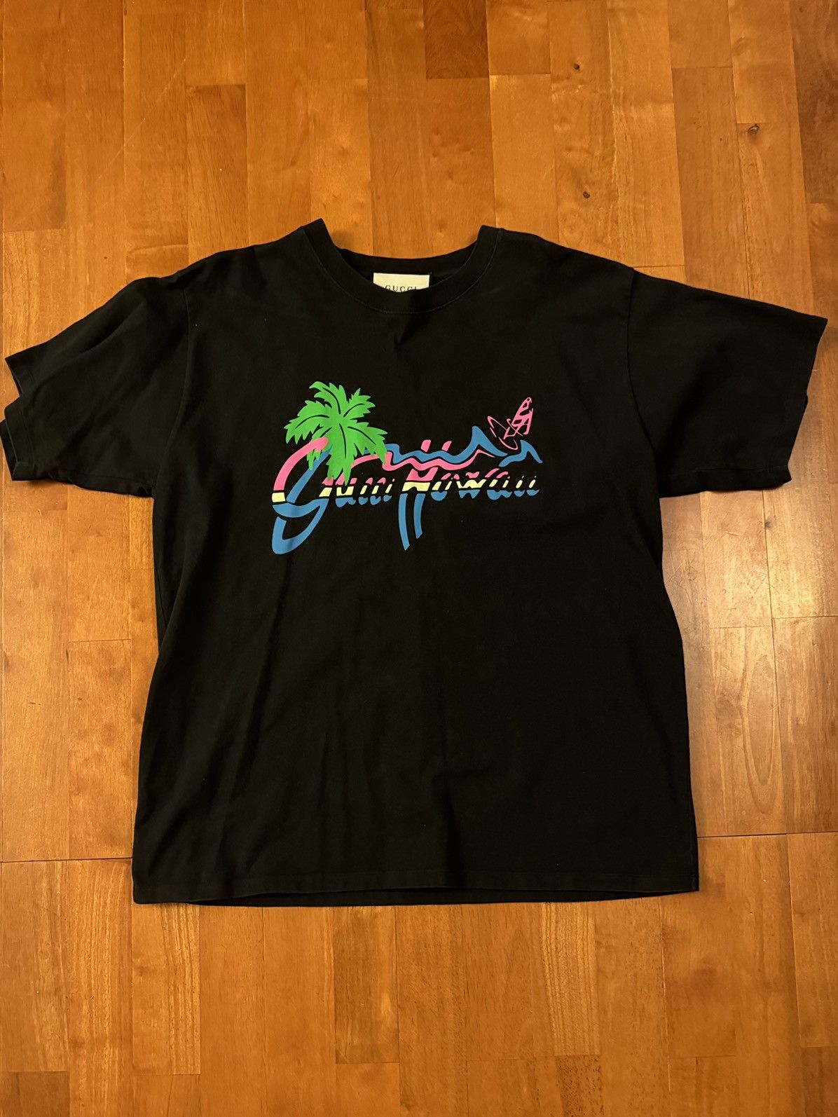 Gucci Gucci Hawaii Tee Size US XL / EU 56 / 4 - 1 Thumbnail