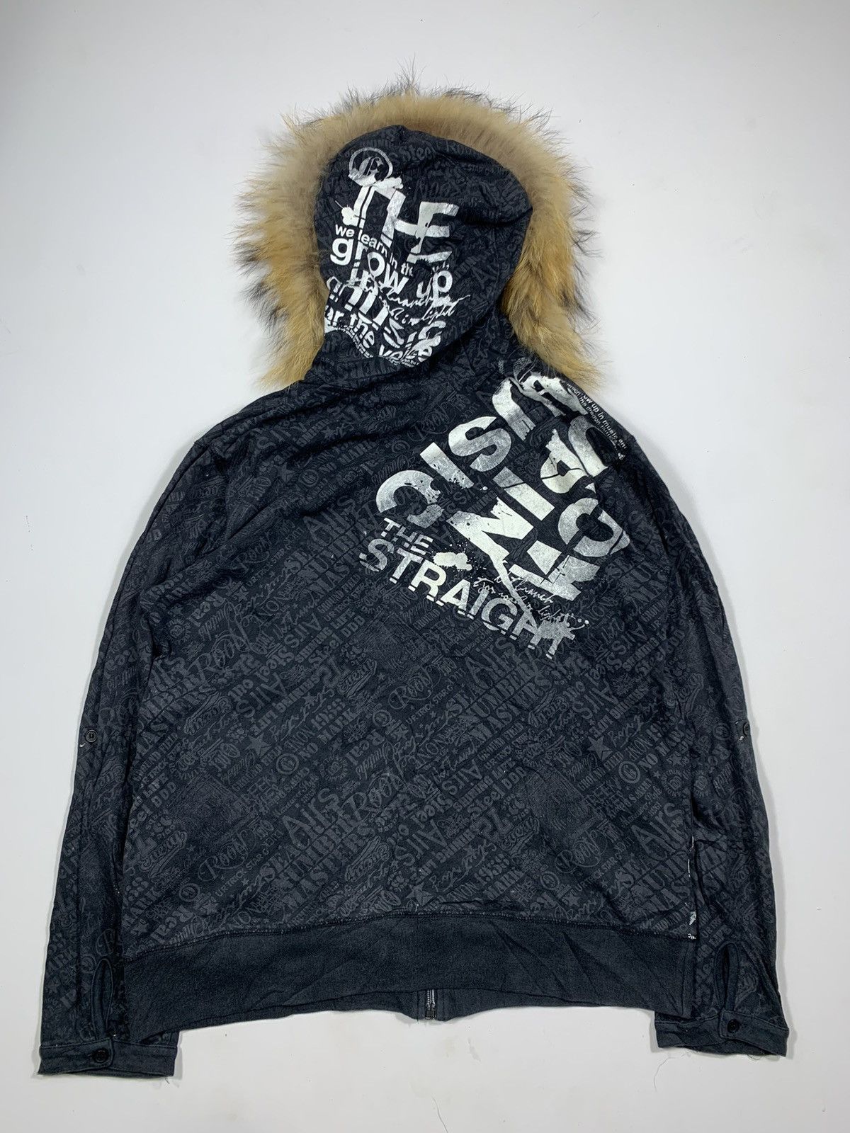 Yasuyuki Ishii Faux Fur hoodie Beumere ifsixwasnine lgb style 