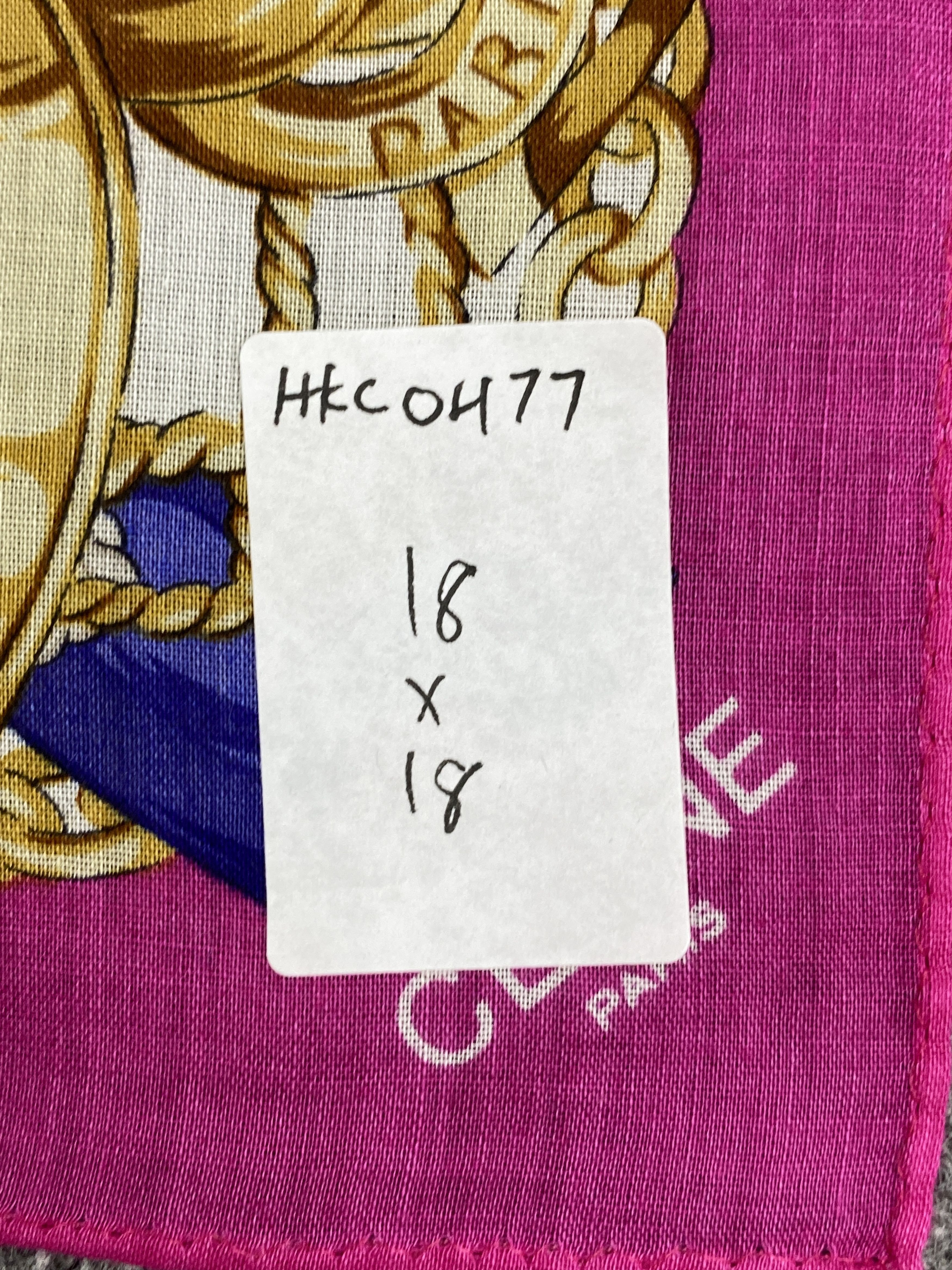 Celine Celine Handkerchief / Bandana / Neckerchief HKC0477 Size ONE SIZE - 7 Thumbnail