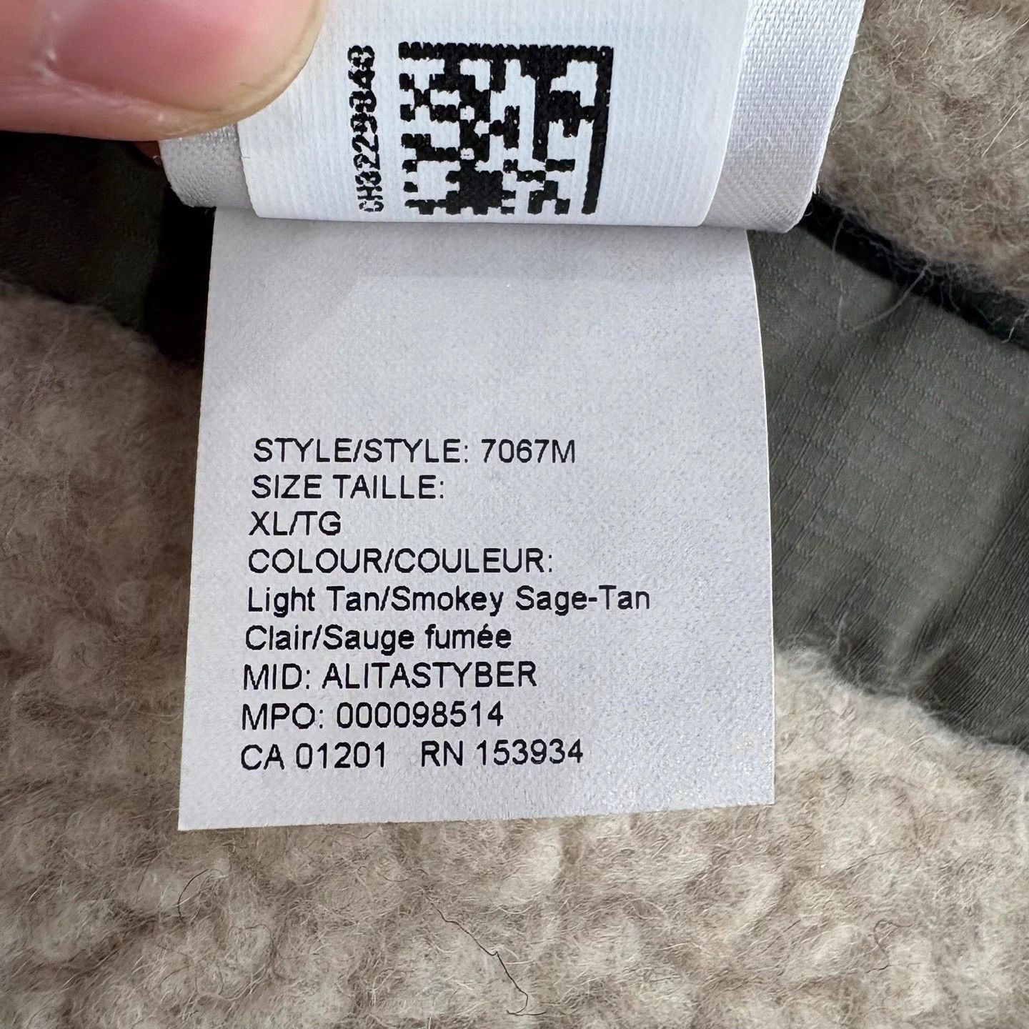 Canada Goose Canada Goose Alberni Olive Fleece Flight Jkt XL 99 Size US XL / EU 56 / 4 - 6 Thumbnail