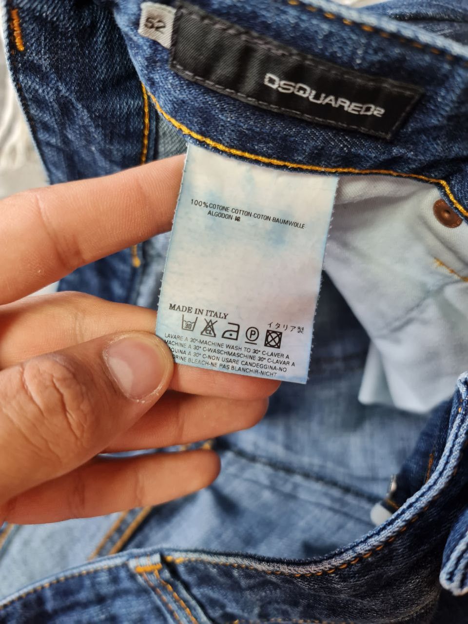 Dsquared2 Rare Orange Tag Dsquared2 Denim Size US 36 / EU 52 - 8 Thumbnail