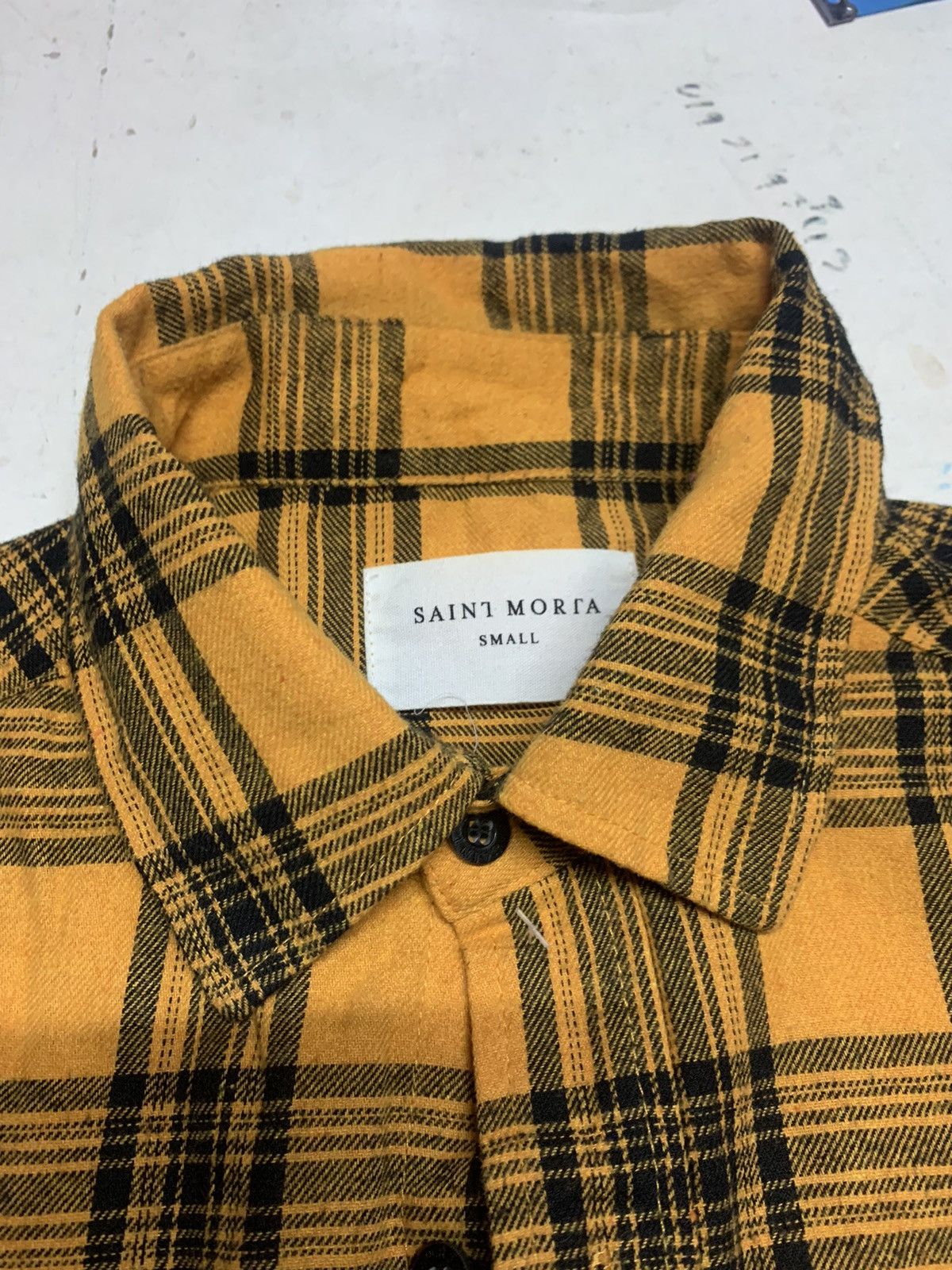 Designer Saint morta flannel shirts Size US M / EU 48-50 / 2 - 6 Thumbnail