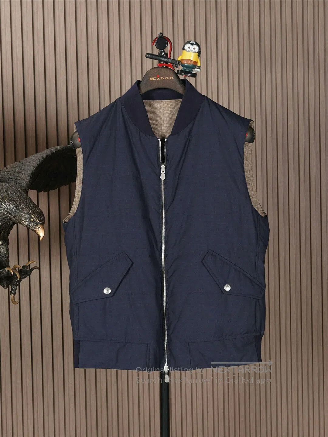 Brunello Cucinelli Brunello Cucinelli Reversible Down Vest. Size US L / EU 52-54 / 3 - 1 Thumbnail