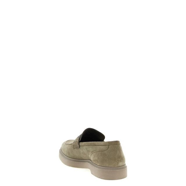BRUNELLO CUCINELLI Beige Suede Loafers New & Authentic (Wome
