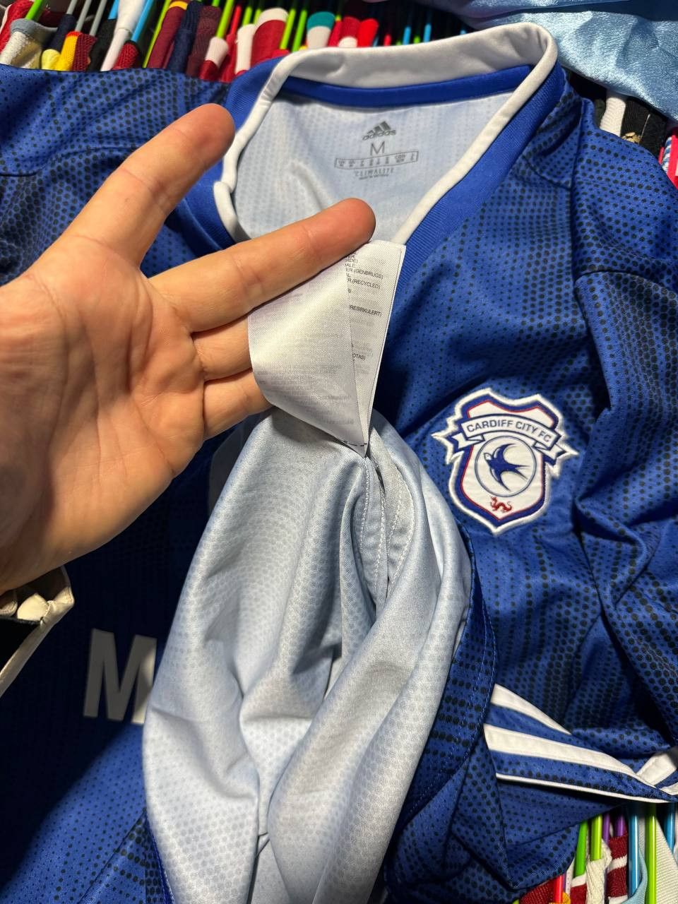 Adidas × Vintage Vintage Cardiff City 2019/20 Adidas Soccer Jersey Blokcore Size US M / EU 48-50 / 2 - 15 Thumbnail