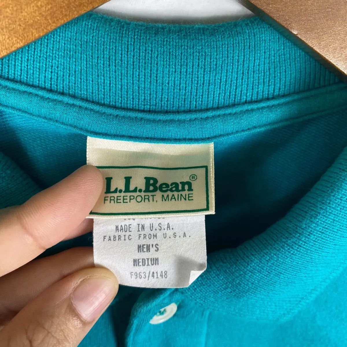 L.L. Bean Vintage LL BEAN Short Sleeve Outdoor Apparel Polo Shirt Mens Size US M / EU 48-50 / 2 - 5 Thumbnail