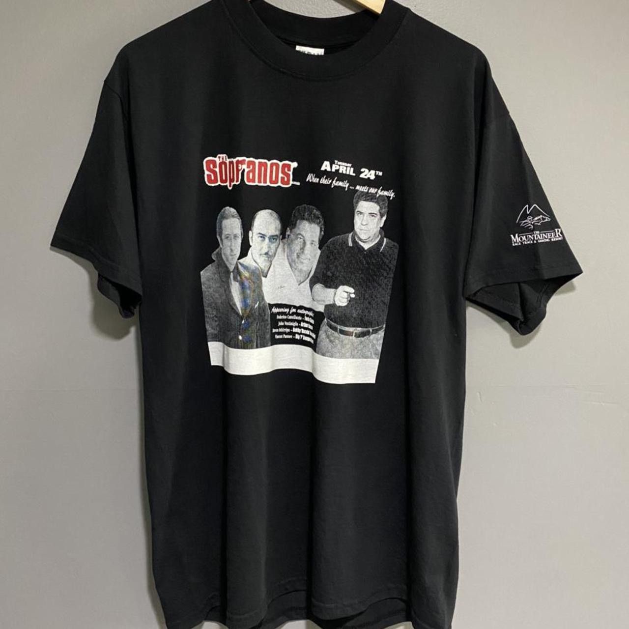 Vintage The Sopranos April 24th autograph signing vintage promo tee Size US L / EU 52-54 / 3 - 2 Thumbnail