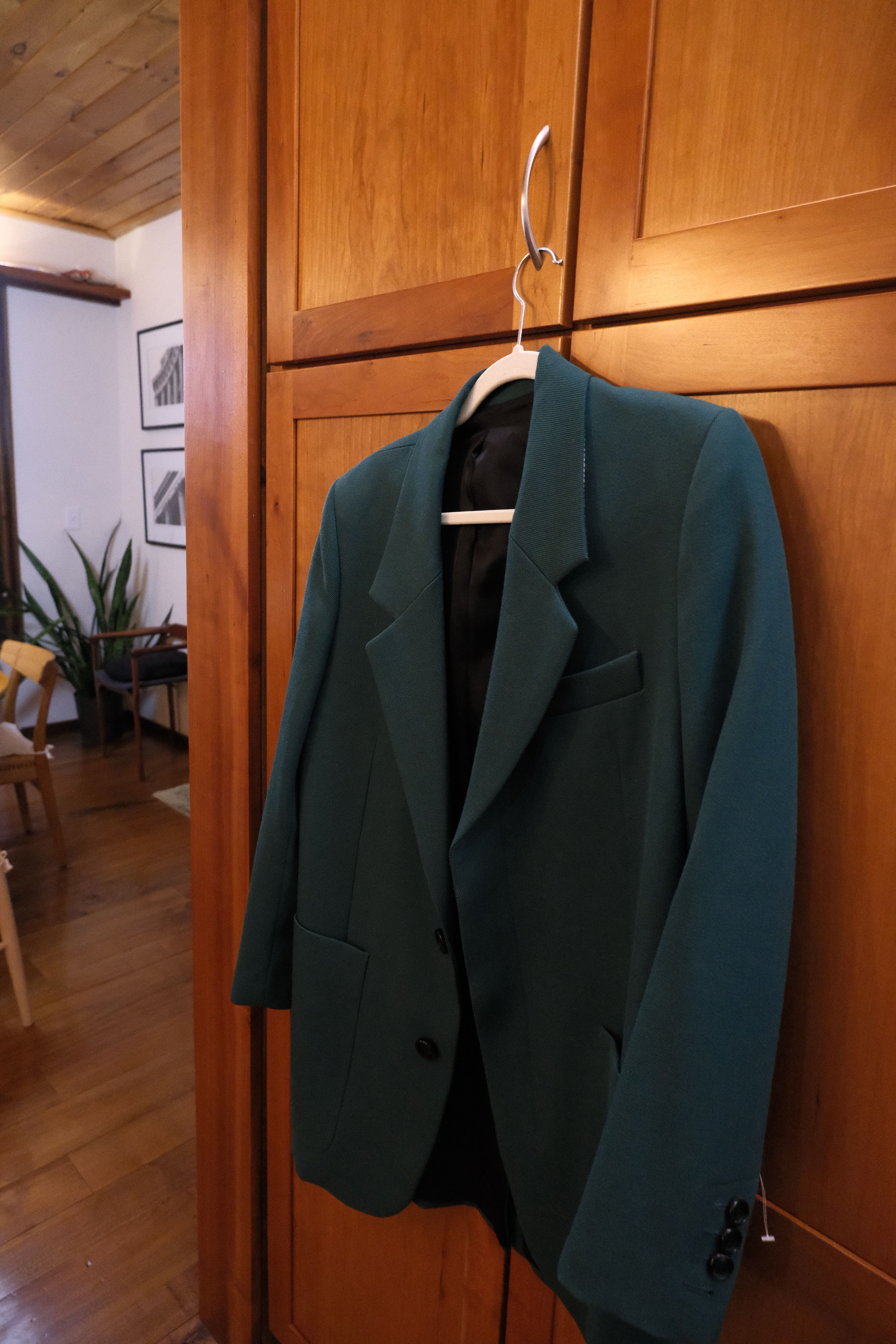 AMI Virgin Wool-Gabardine Blazer Size 40R - 1 Thumbnail