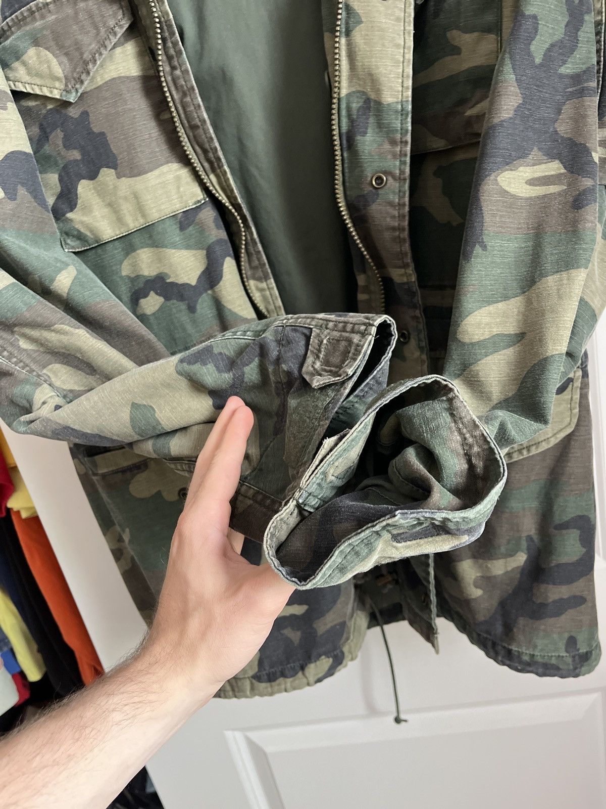 Alpha Industries Alpha Industries Green Camo Field Tour Jacket Dragon Size US XL / EU 56 / 4 - 4 Thumbnail