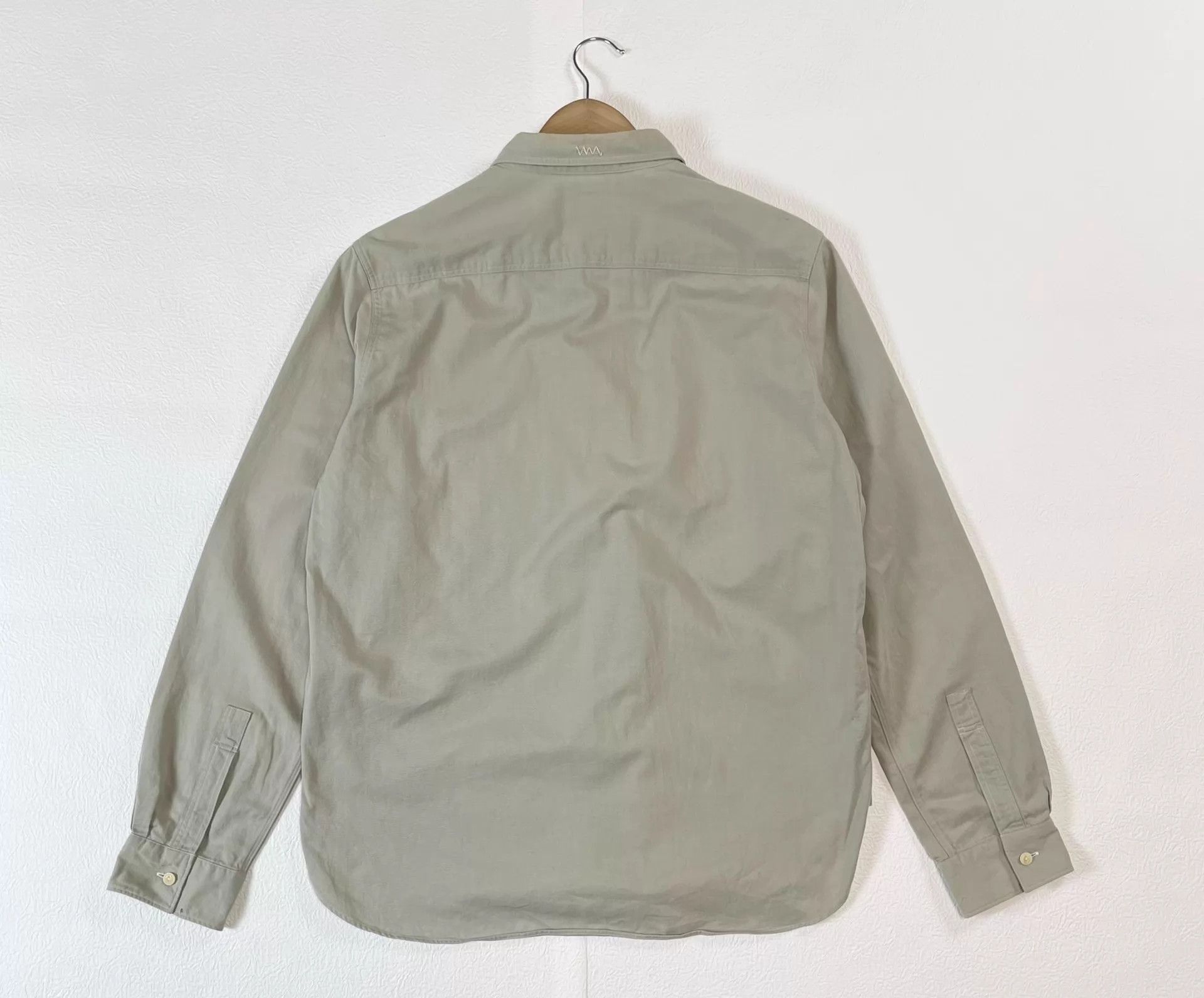 Visvim VISVIM 1910 ALBACORE L/S GIZA OX Droplet Shirt Size US M / EU 48-50 / 2 - 2 Thumbnail