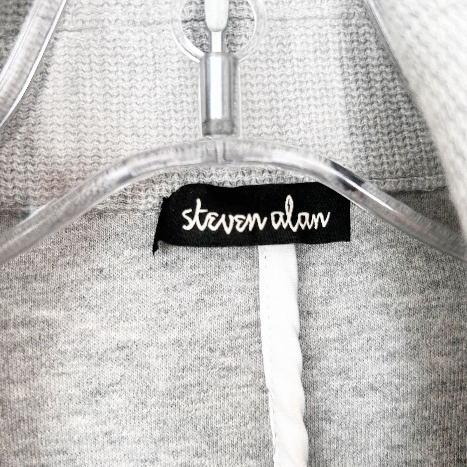 Steven Alan Steven Alan Gray Button Front Cardigan Size US S / EU 44-46 / 1 - 2 Thumbnail