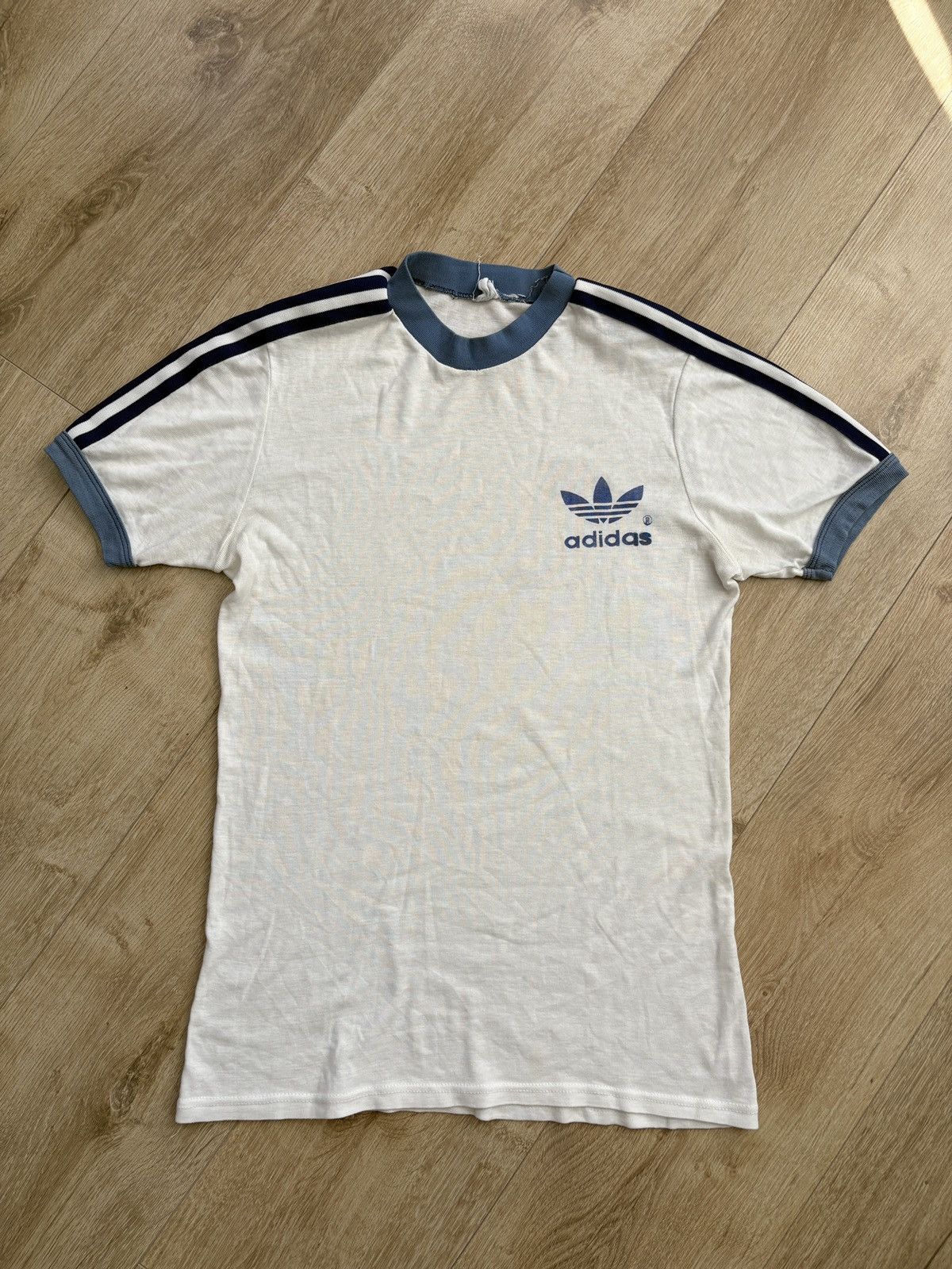 Adidas 1980s Adidas Originals Trefoil Firebird Logo West Germany Size US S / EU 44-46 / 1 - 1 Thumbnail