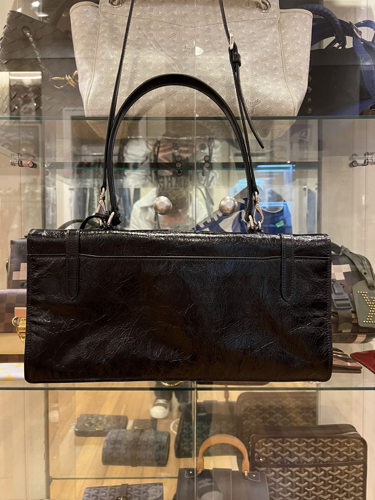 Prada Prada 2 way Shoulder Bag Black Size ONE SIZE - 5 Thumbnail