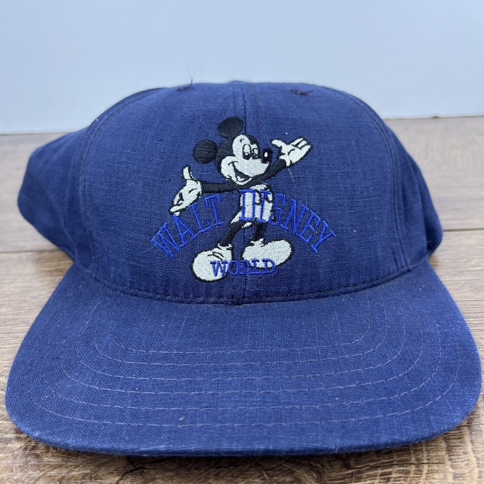 Other Mickey Mouse Hat Mickey Blue Hat Snapback Adjustable Adult S Size ONE SIZE - 2 Thumbnail