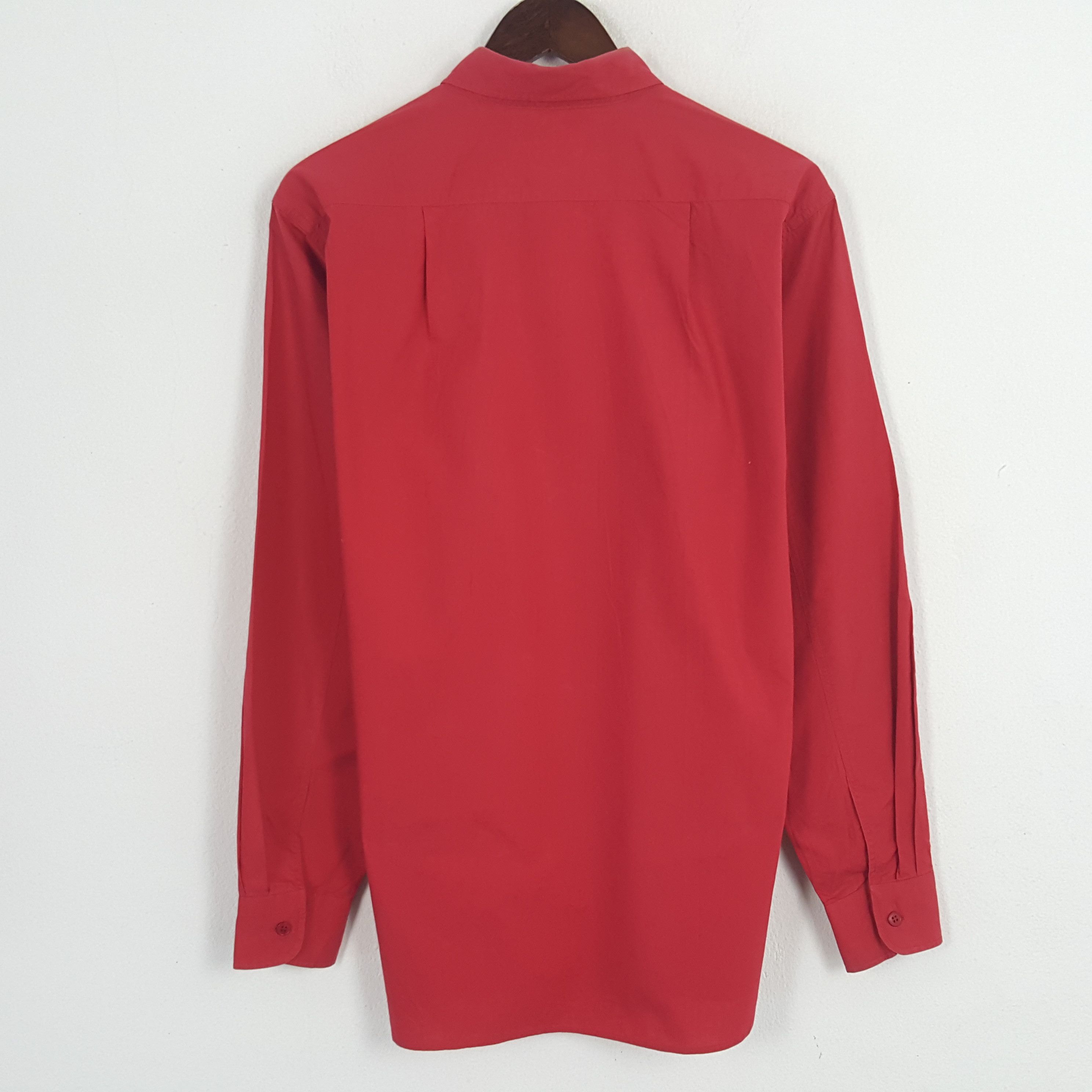 Designer × Vintage × agnes b. Vintage Agnes b Embroidery Logo Button Up Shirt Size US M / EU 48-50 / 2 - 3 Thumbnail