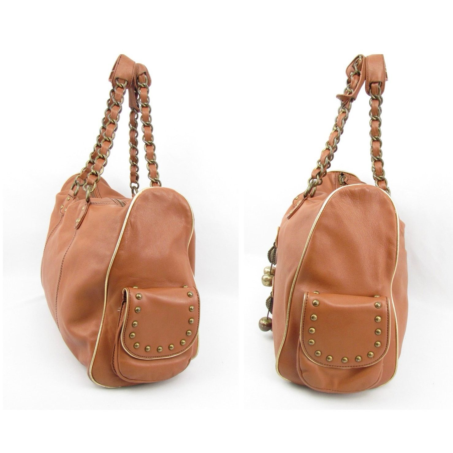 Betsey Johnson Rare Betsey Johnson Brown Leather Rocking Cherry Bag Size ONE SIZE - 3 Thumbnail