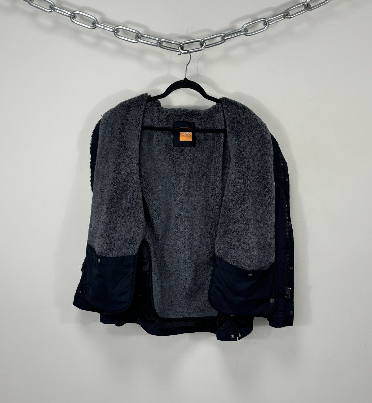 Hugo Boss Hugo Boss Orange Men’s 2 in 1 Navy Blue Winter Parka Jacket Size US M / EU 48-50 / 2 - 3 Thumbnail