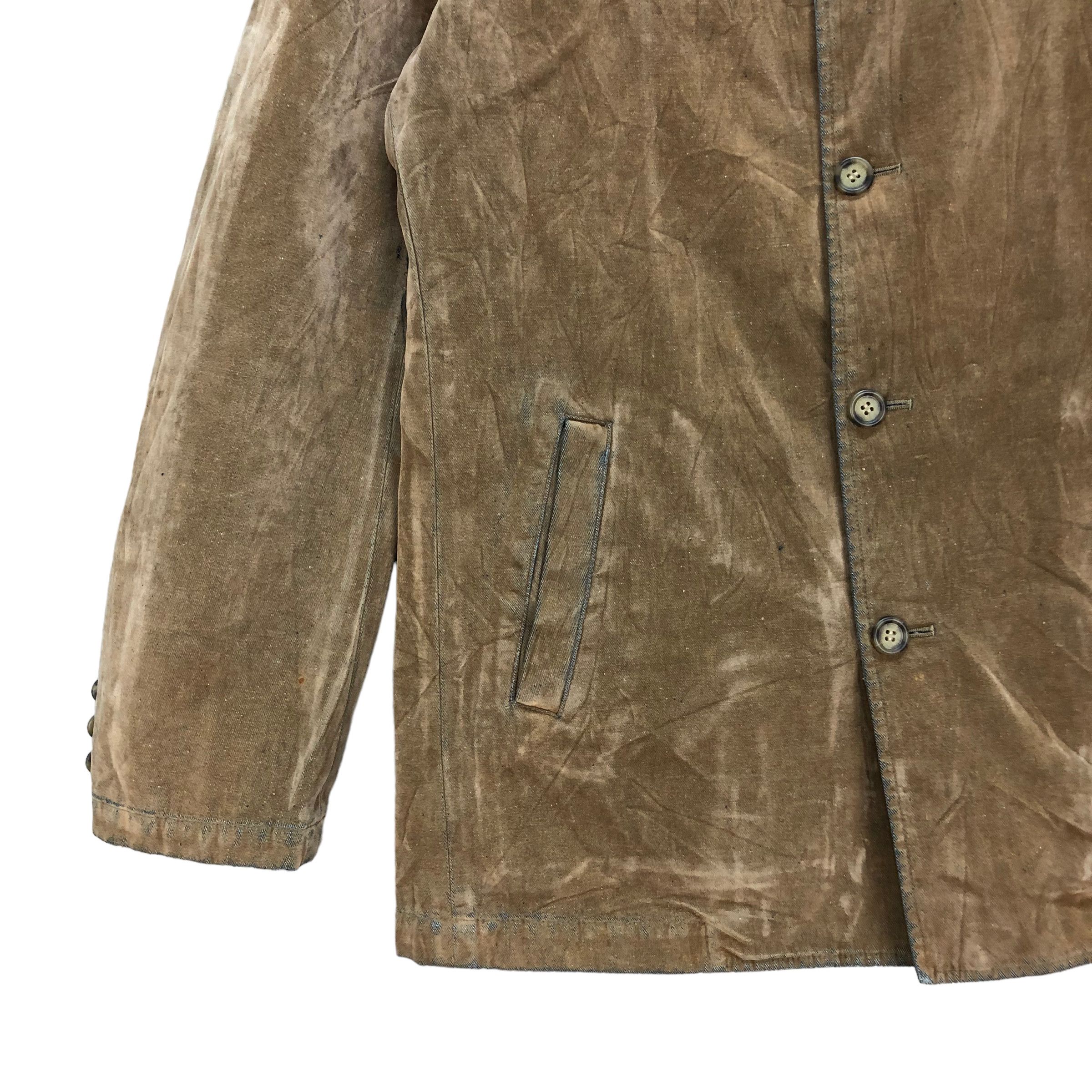 Tornado Mart TORNADO MART VELVET DENIM HYBRID CASUAL JACKET #7383-137 Size US L / EU 52-54 / 3 - 4 Thumbnail
