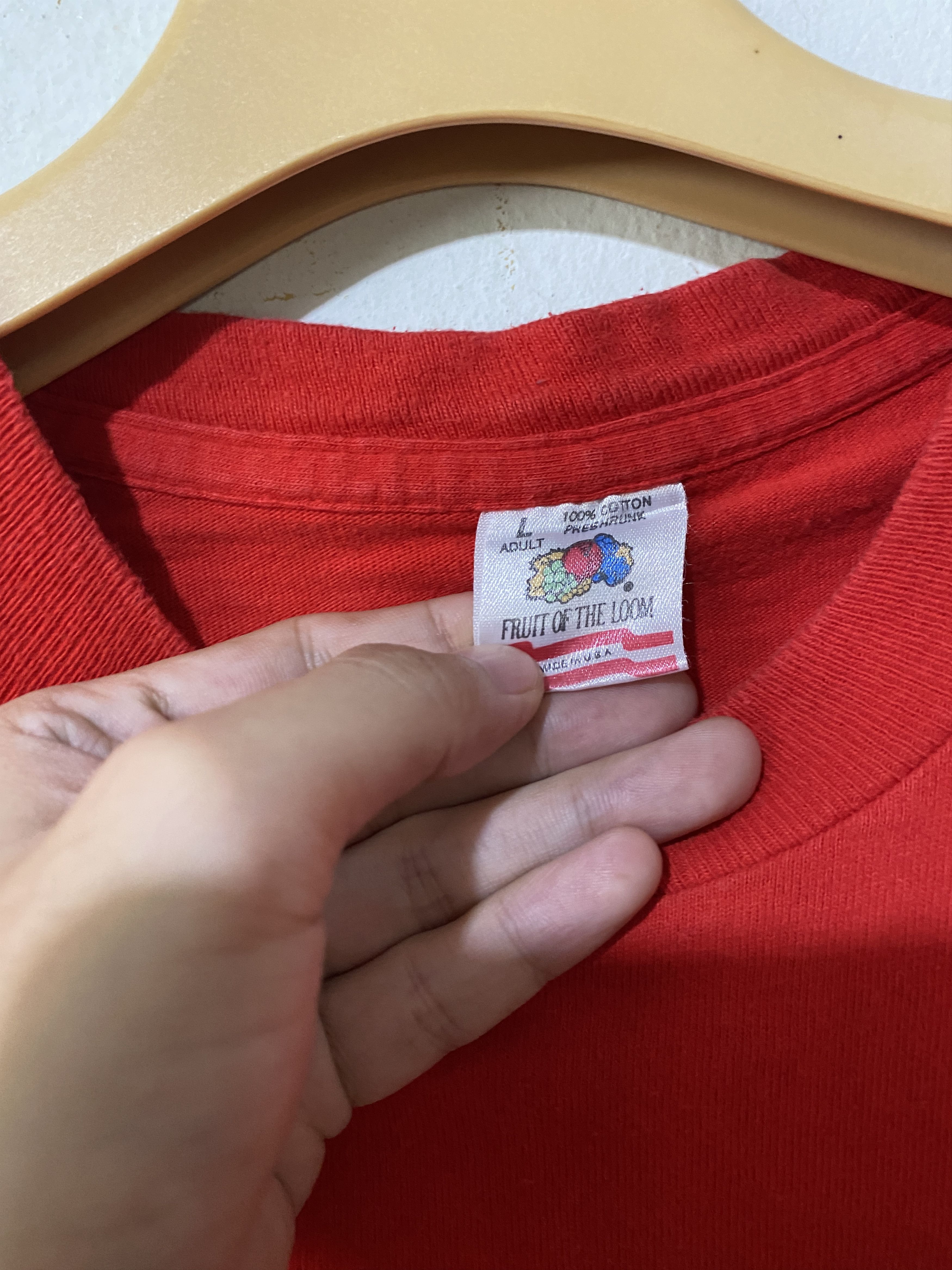 NBA × Vintage Vintage 90s Houston Rockets NBA T-shirt Size US M / EU 48-50 / 2 - 5 Thumbnail