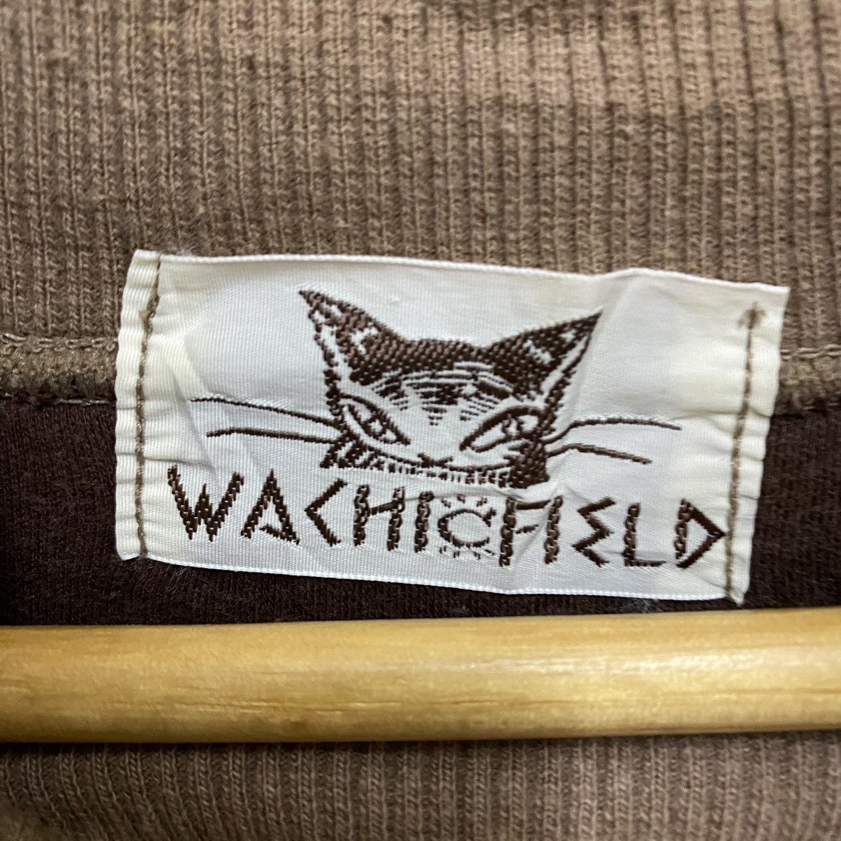Japanese Brand Wachicfield Catt Big Logo Sweater Size US L / EU 52-54 / 3 - 9 Thumbnail